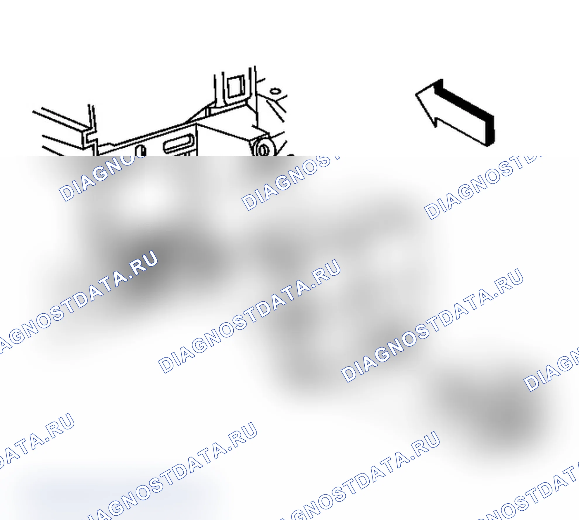 Рис. 3: Порядок демонтажа. Chevrolet Silverado 1500 