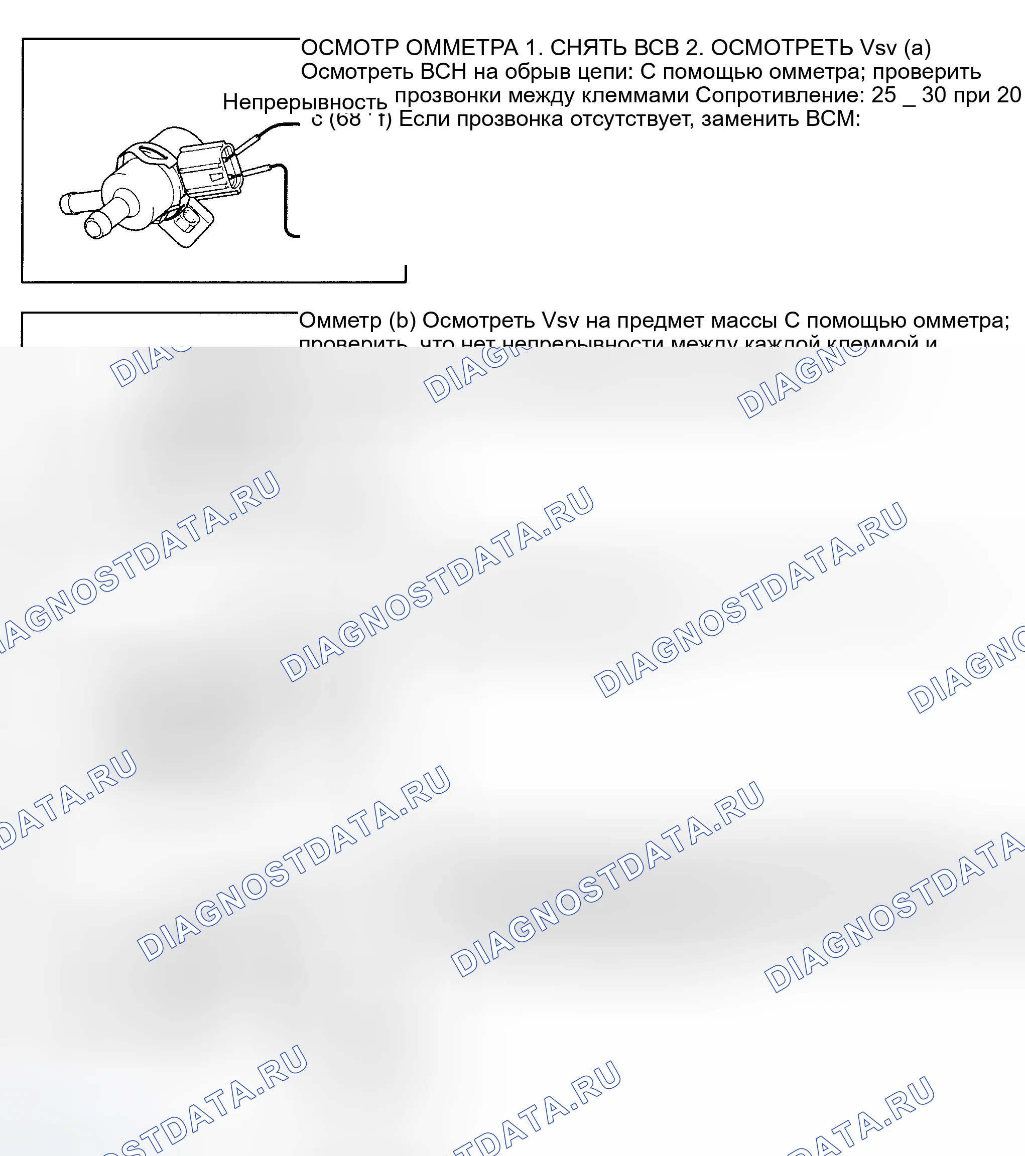 Рис. 775: Клапан переключения вакуума закрытой канистры (RAV4). Toyota MR2 W30