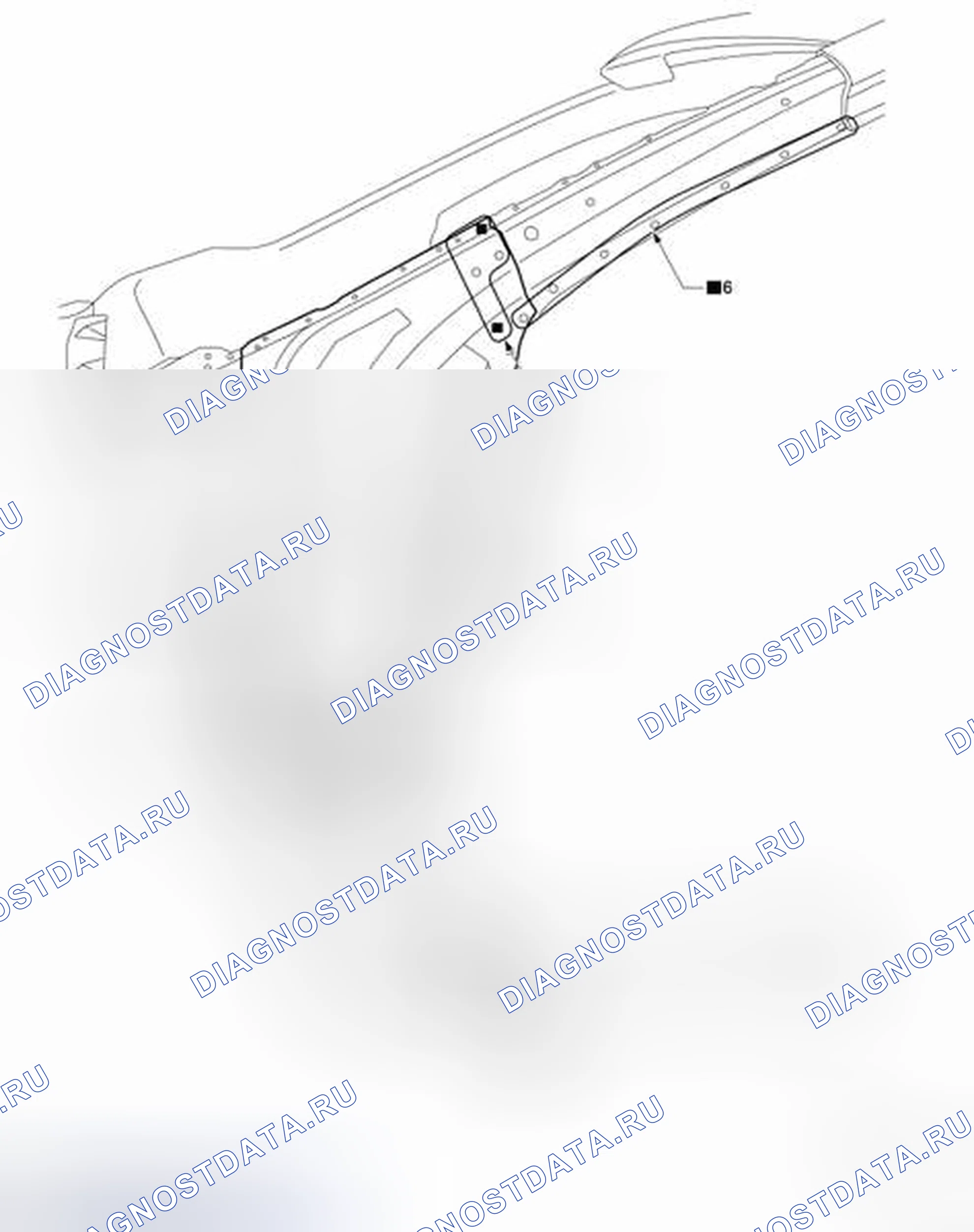 Рис. 353: Верхняя часть. Nissan Pathfinder IV рестайлинг