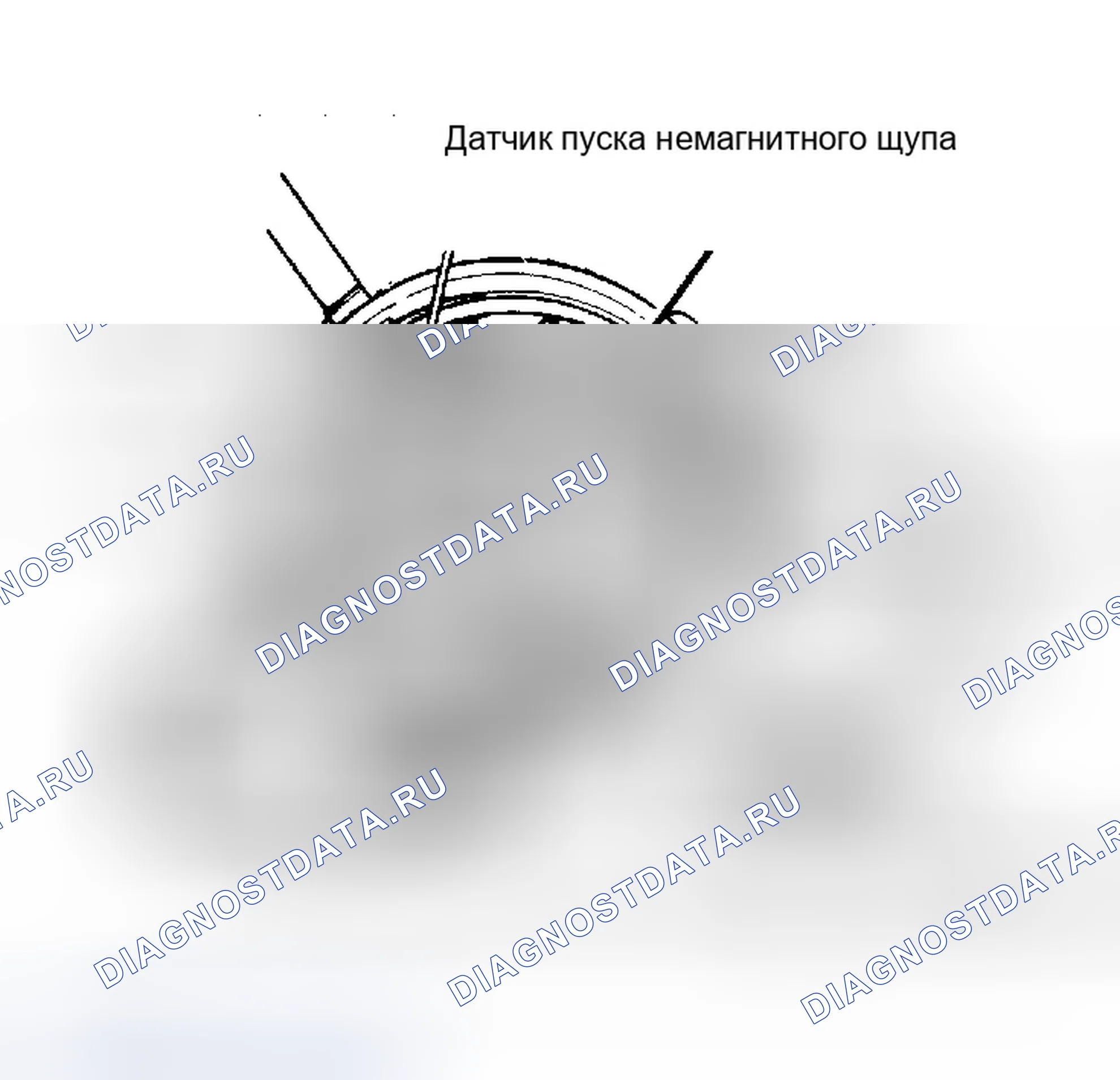 Рис. 2: ВОЗДУШНЫЙ ЗАЗОР ПРИЕМНОГО ЗМЕЕВИКА. Dodge Diplomat I