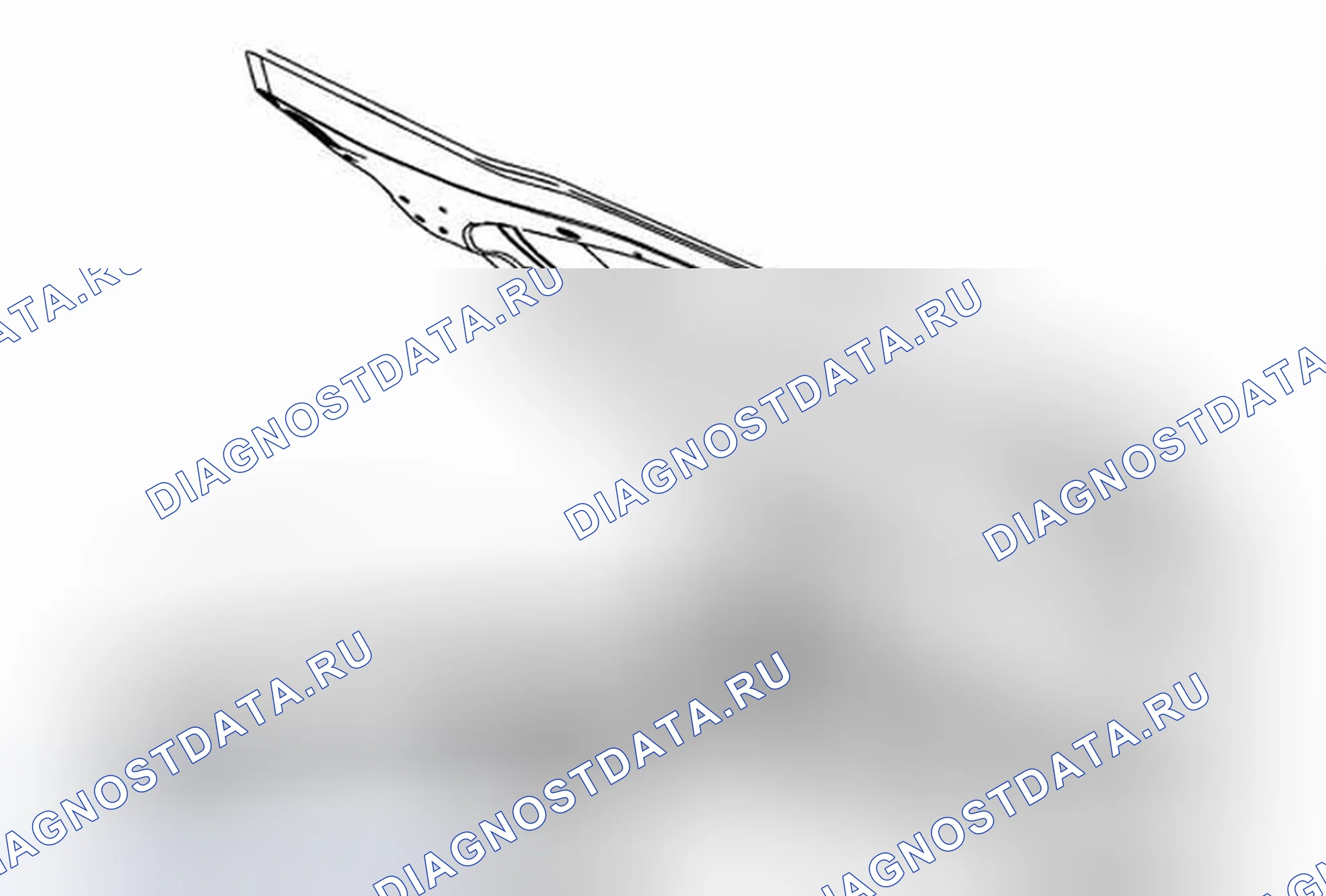 Рис. 36: Замена стержня открытой вспомогательной штанги капота. Chevrolet Corvette C6