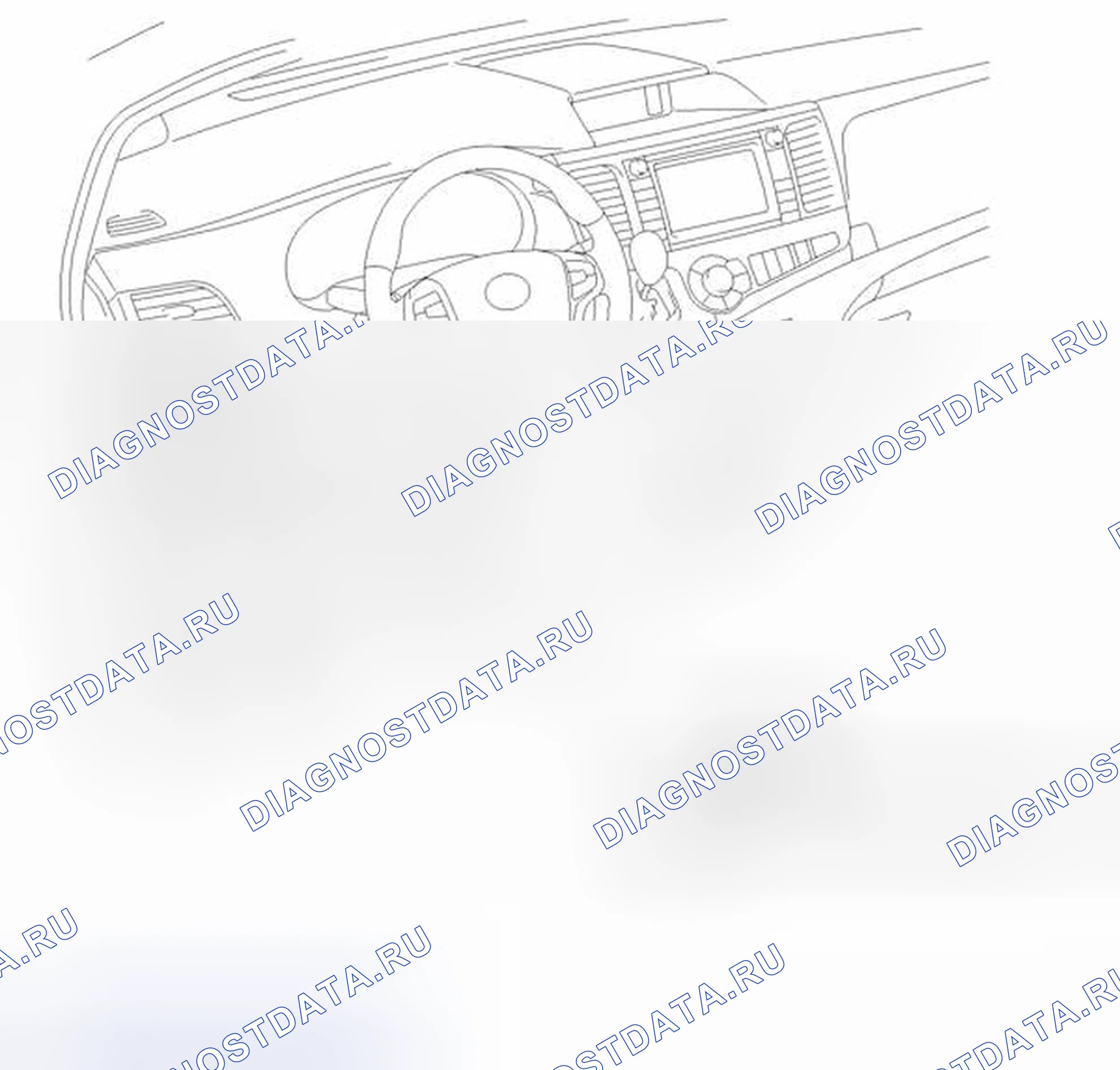 Рис. 126: ИЛЛЮСТРАЦИЯ. Toyota Sienna III