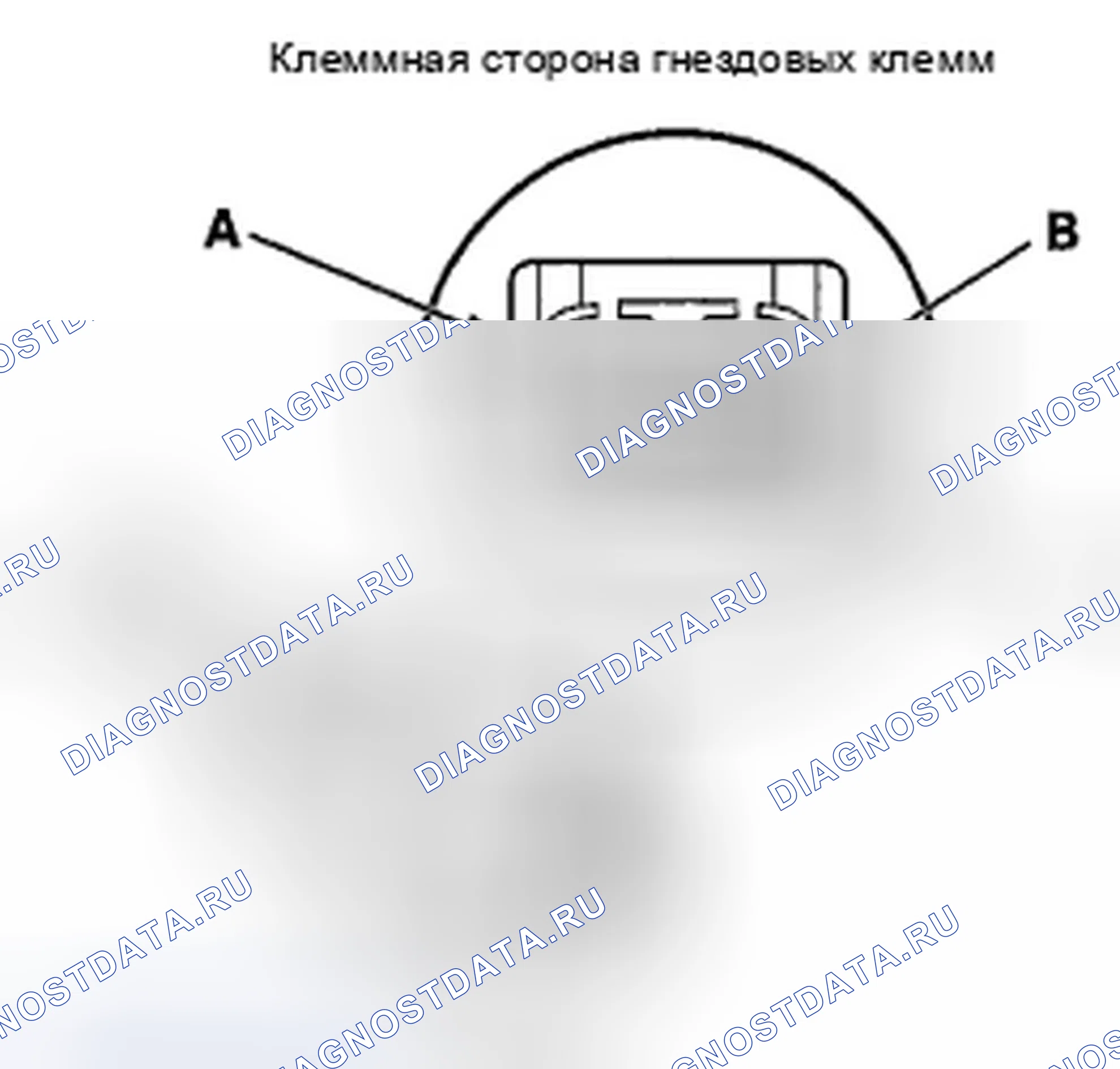 Рис. 245: Водонепроницаемые разъемы для системы SRS. Honda Insight ZE2