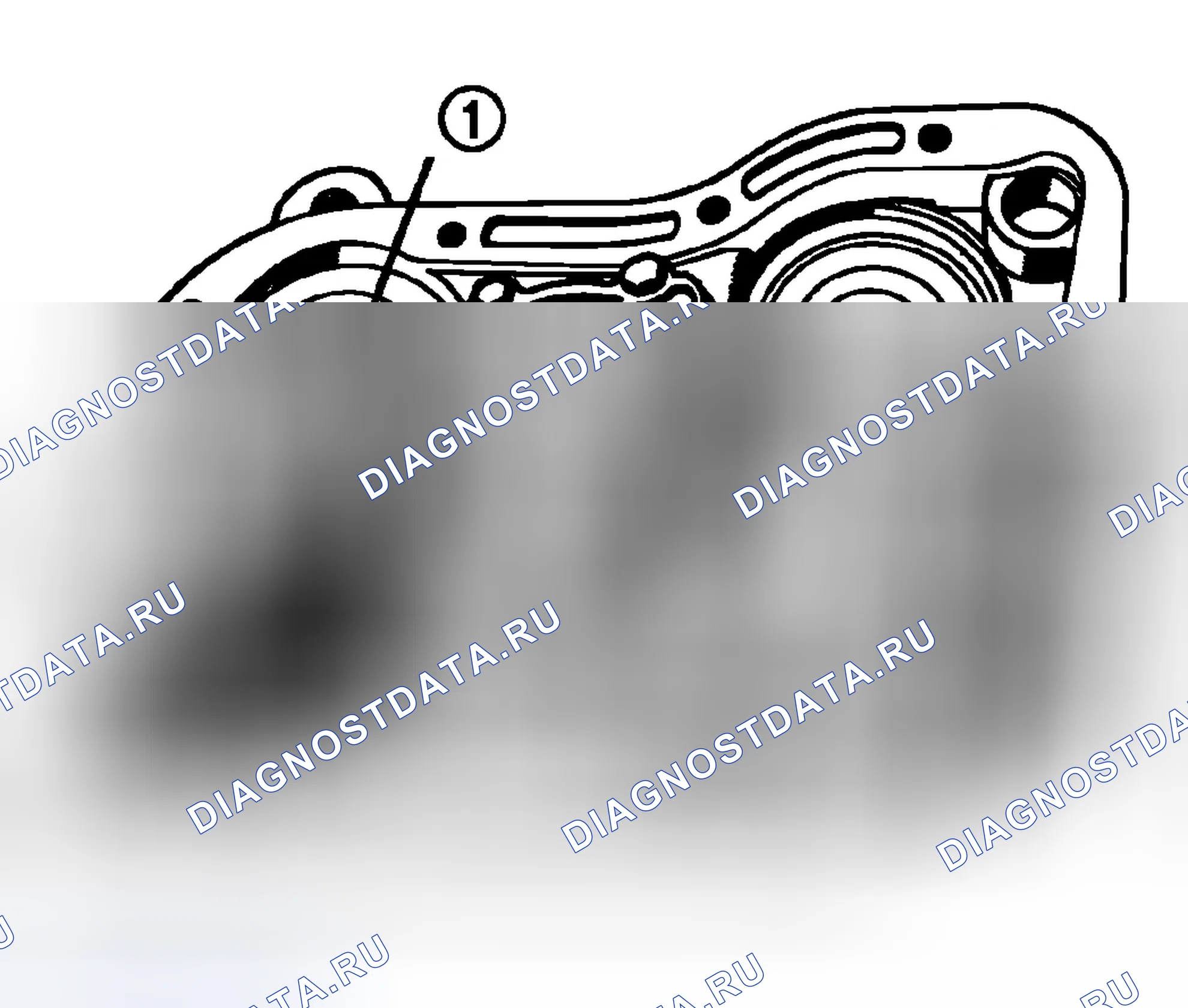 Рис. 755: ЗАДНИЙ ПОЯС. Dodge Pickup R2500 
