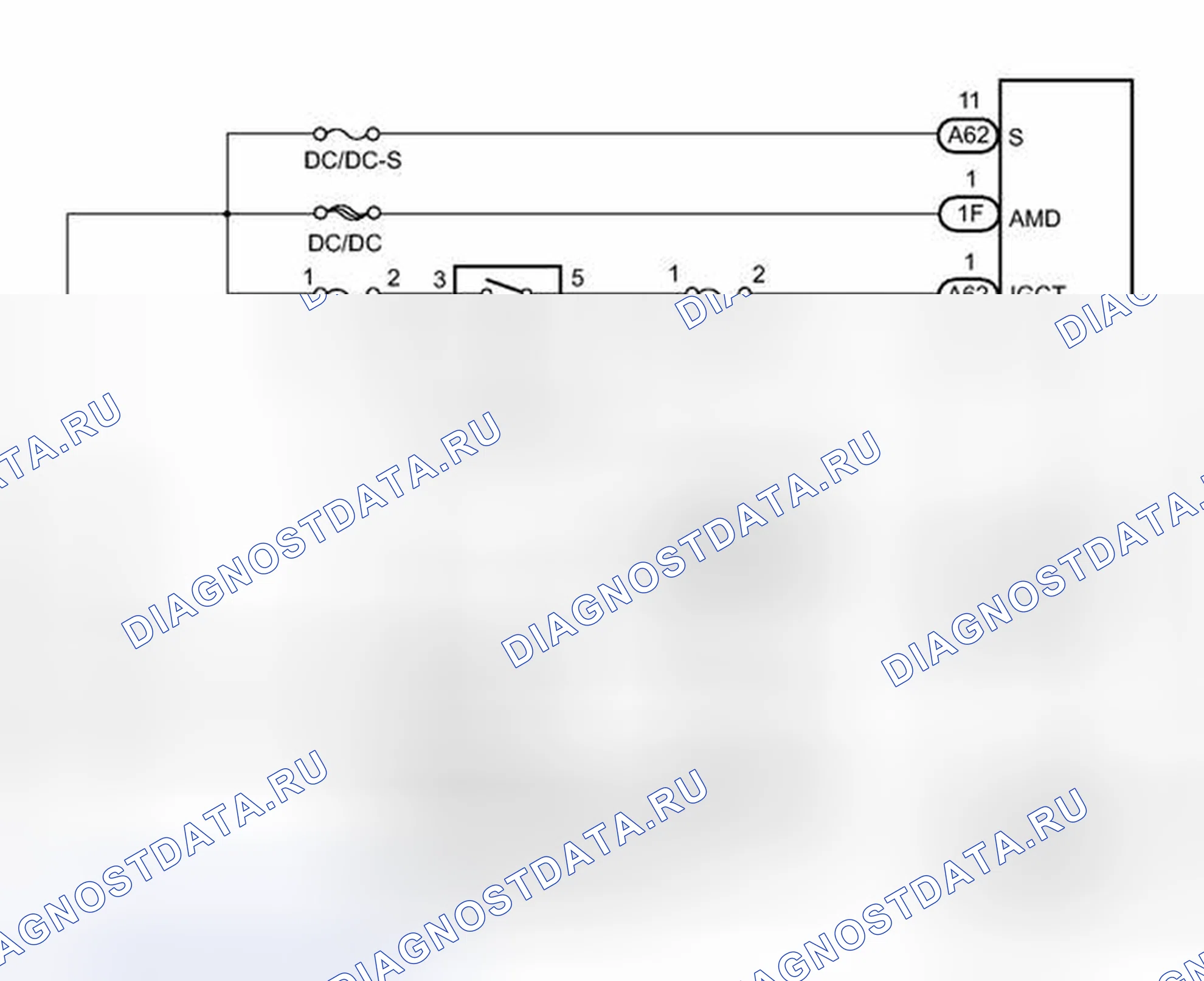Рис. 376: электросхема. Honda Accord VII рестайлинг