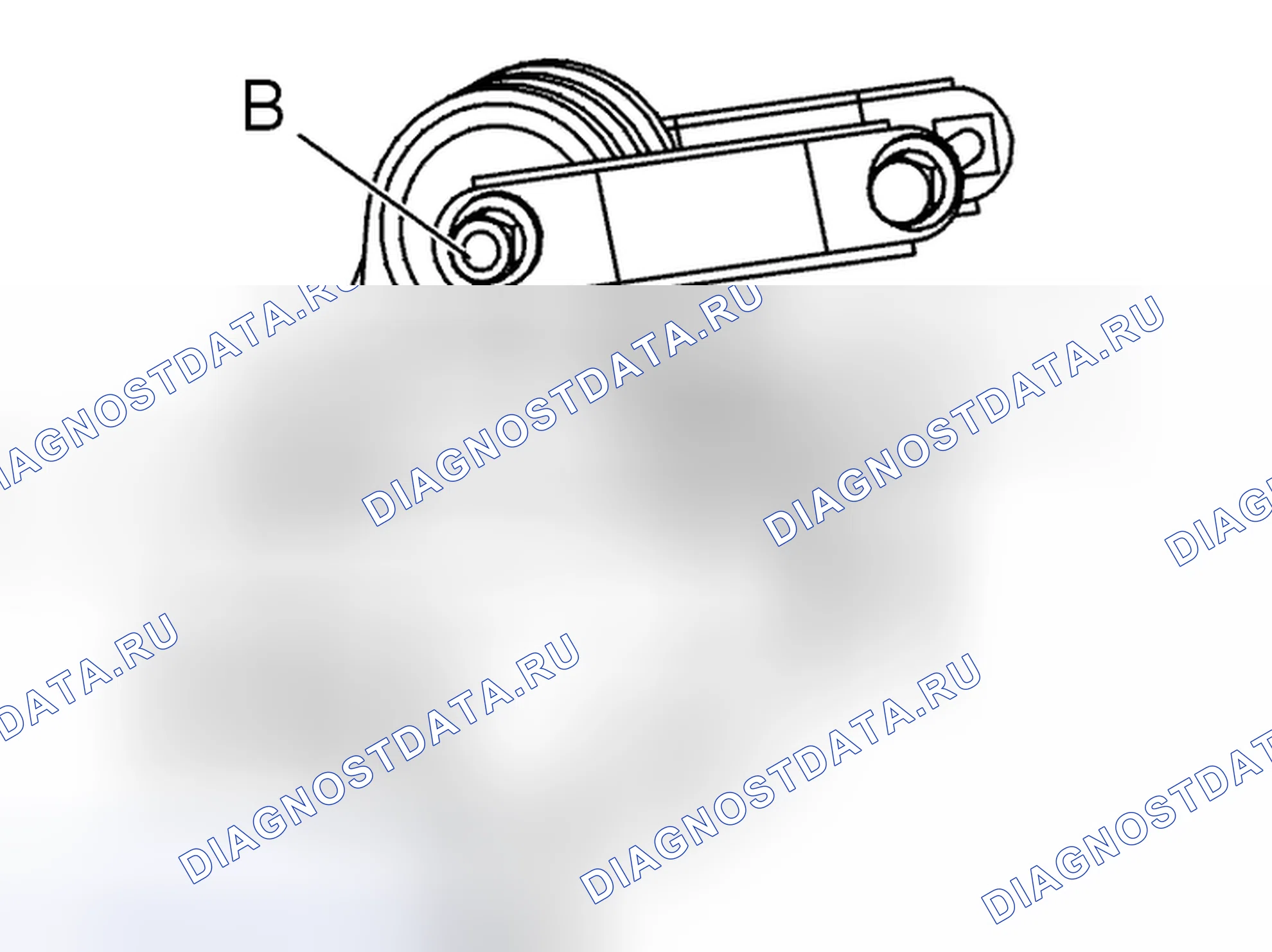 Рис. 514: Установка моментного кронштейна. Volvo C70 I
