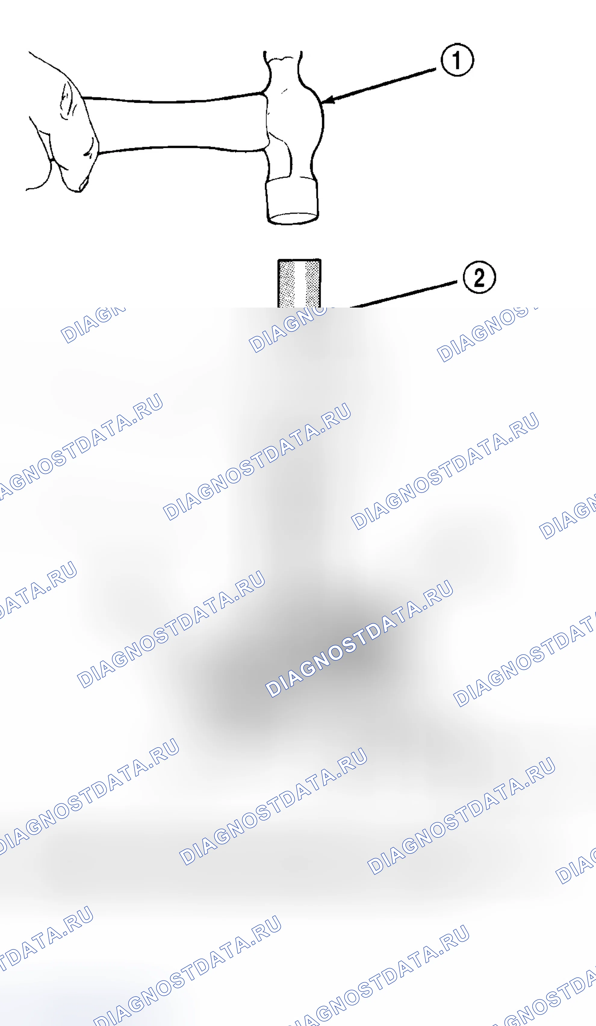 Рис. 43: УСТАНОВКА. Dodge Grand Caravan IV
