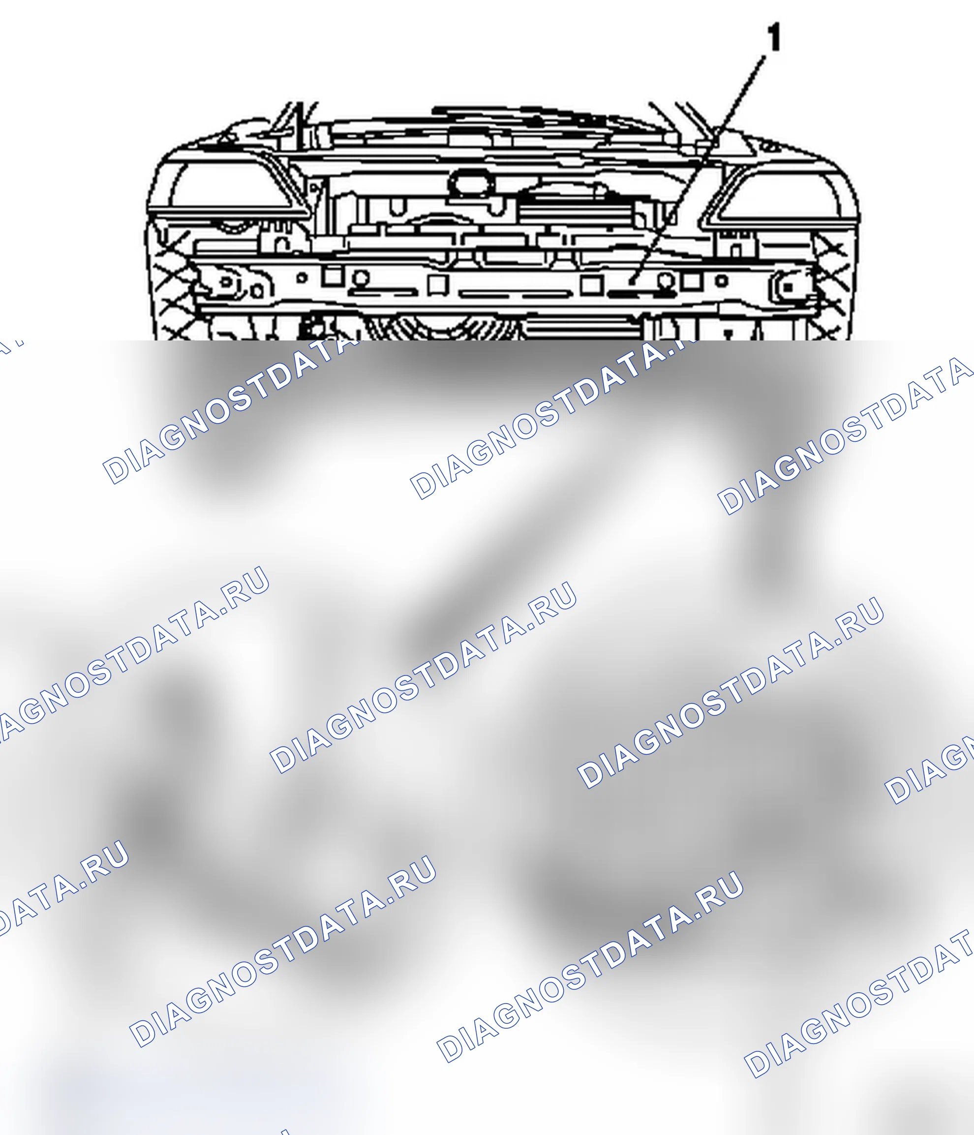 Демонтаж и установка радиатора (без кондиционера). Opel Zafira A рестайлинг
