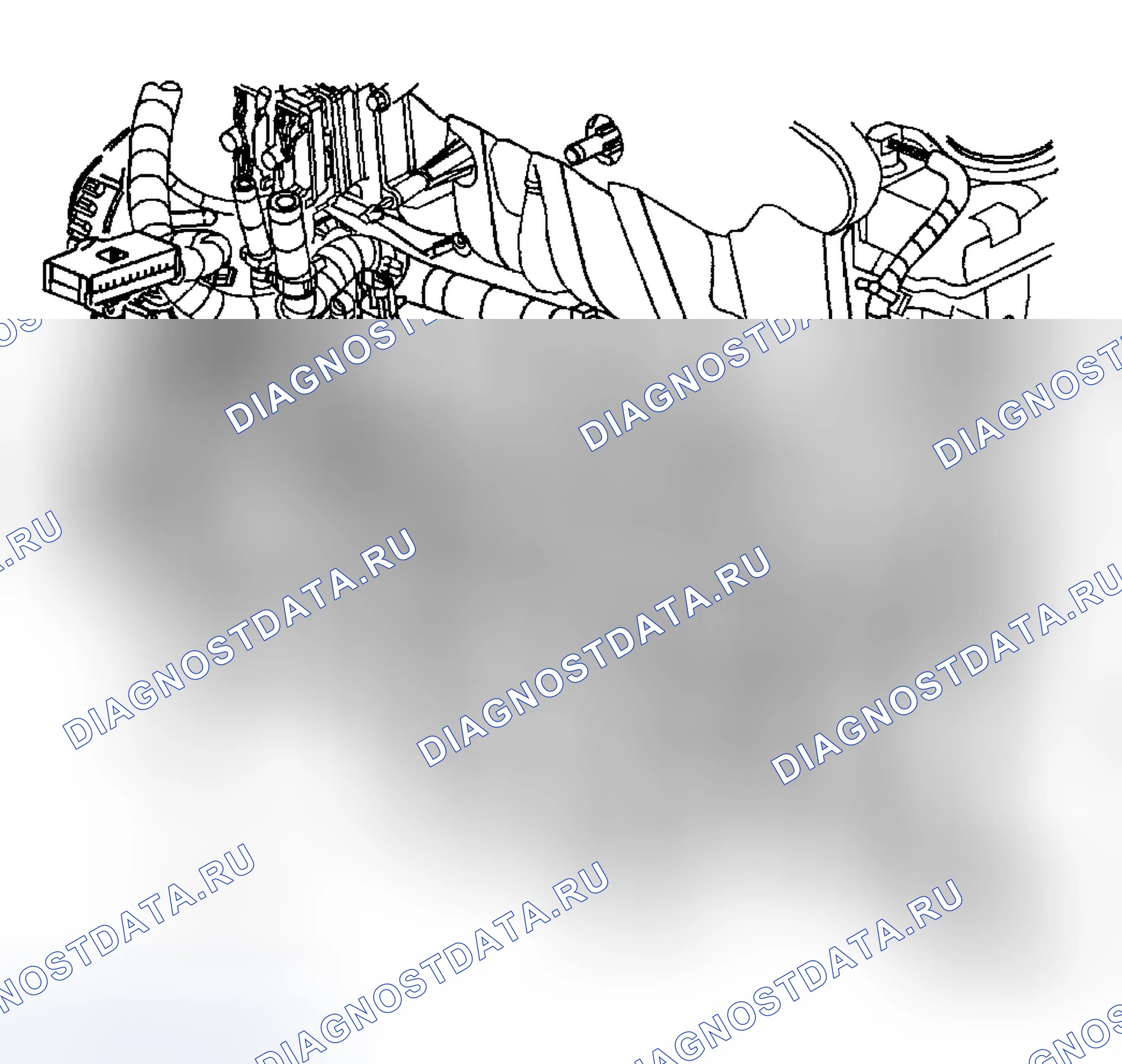 Рис. 9: РАСПОЛОЖЕНИЕ КОМПОНЕНТОВ. Chevrolet TrailBlazer I