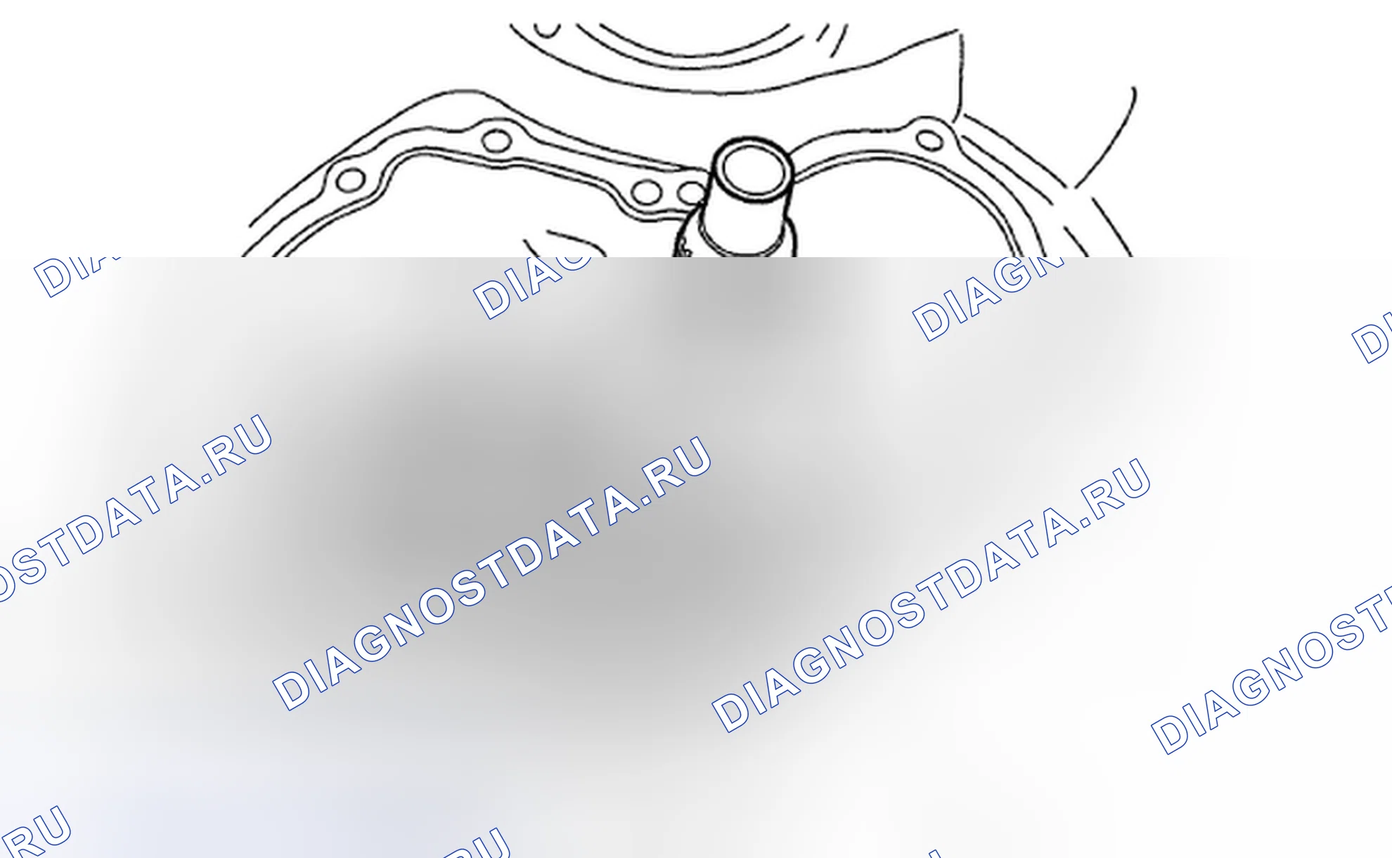Рис. 233: ДЕМОНТАЖ. Subaru Legacy BM/BR