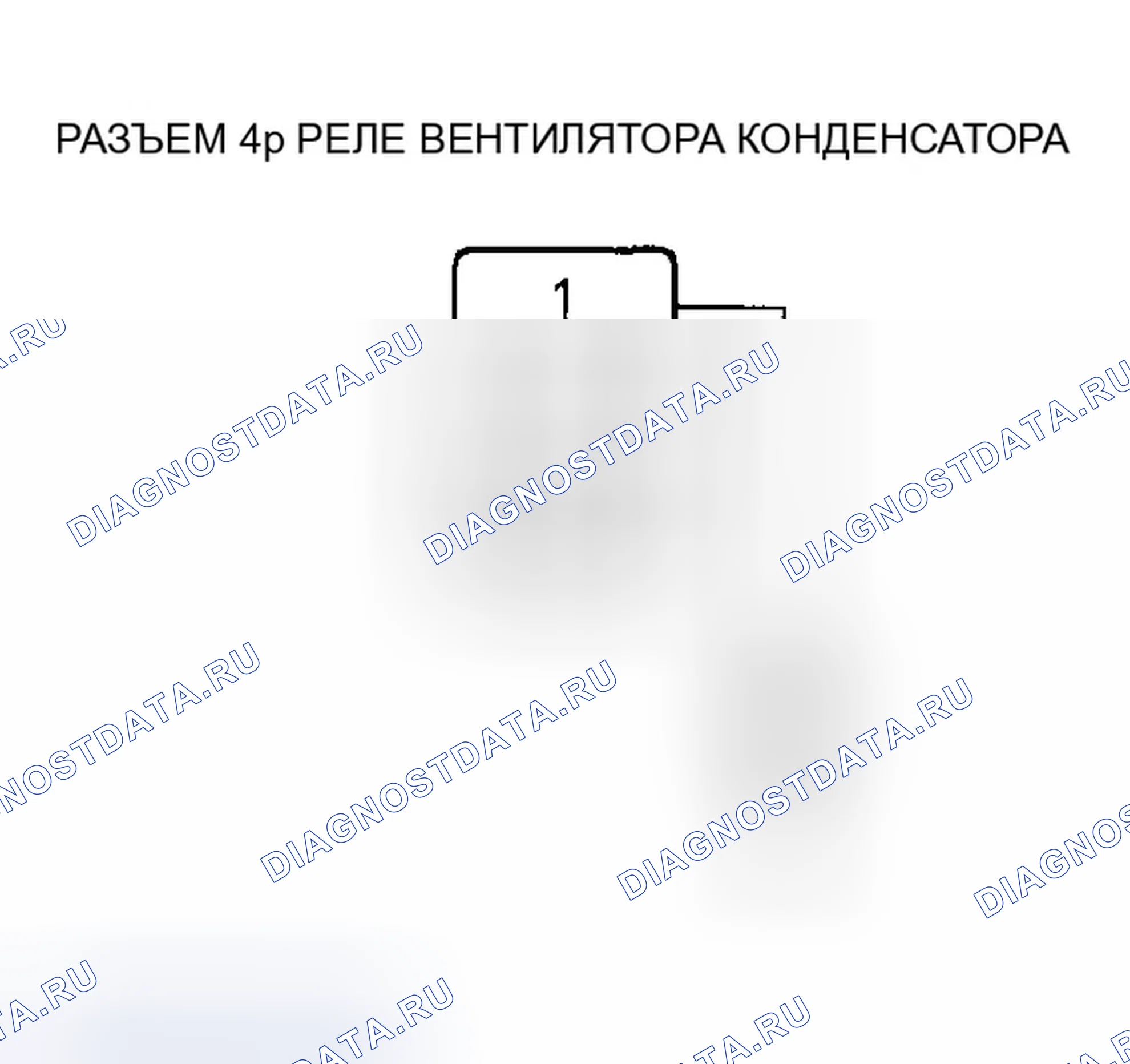 Рис. 81: Поиск и устранение неисправностей цепи вентилятора конденсатора. Honda Accord VI