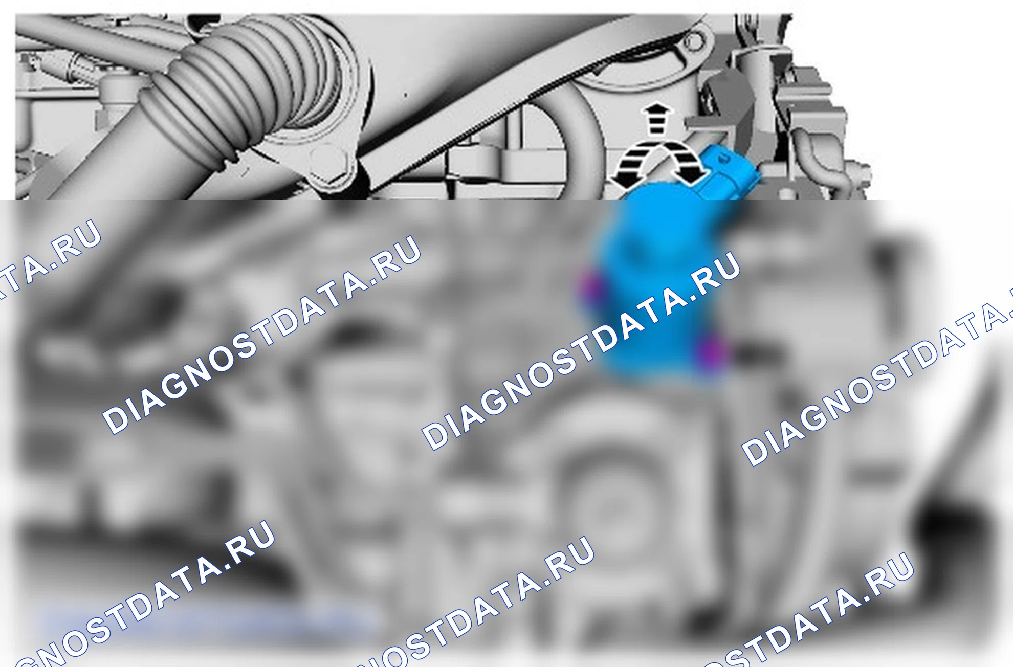 Как снять и установить клапан дозировки топлива. Ford B-MAX I