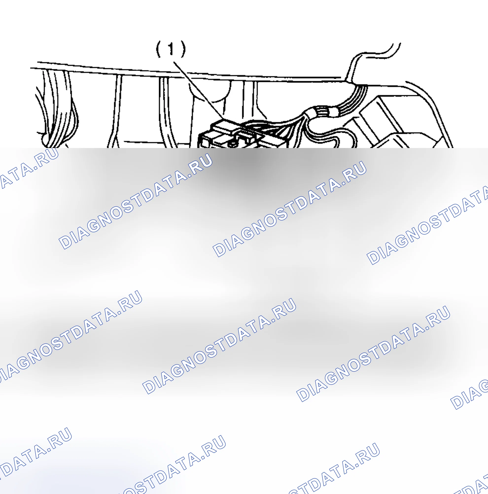 Рис. 26: Вызов кода неисправности. Honda X-NV I
