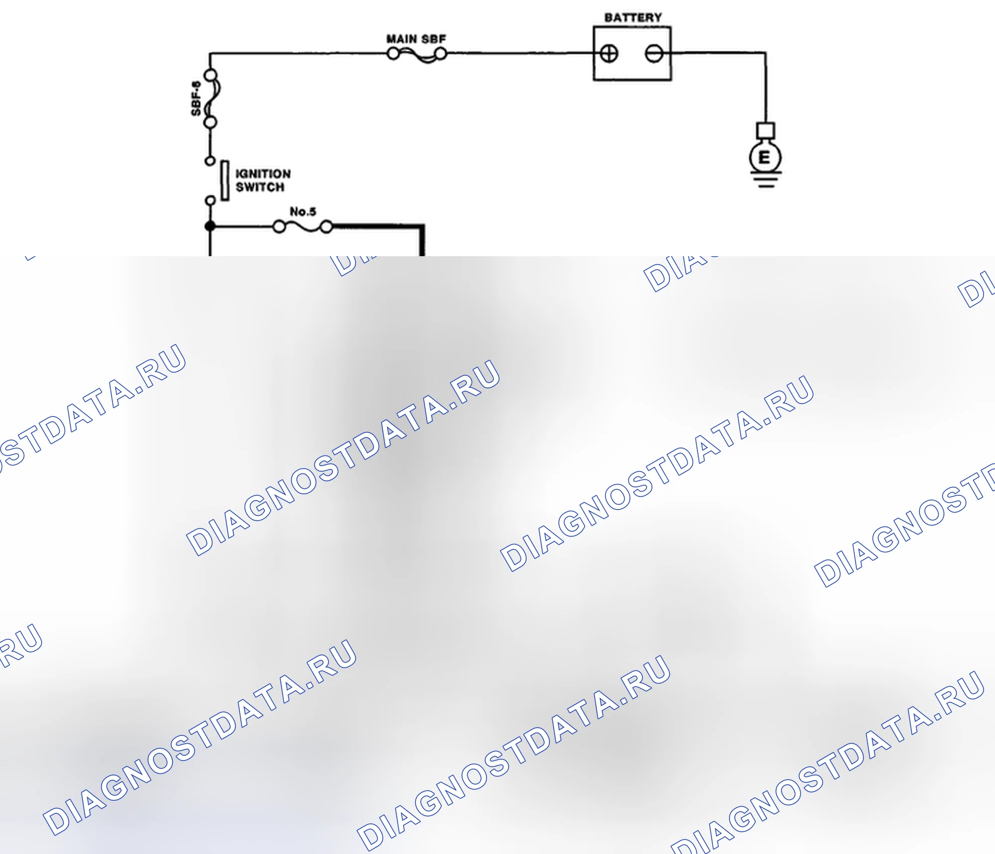 Рис. 27: электросхема. Subaru Legacy BL/BP рестайлинг