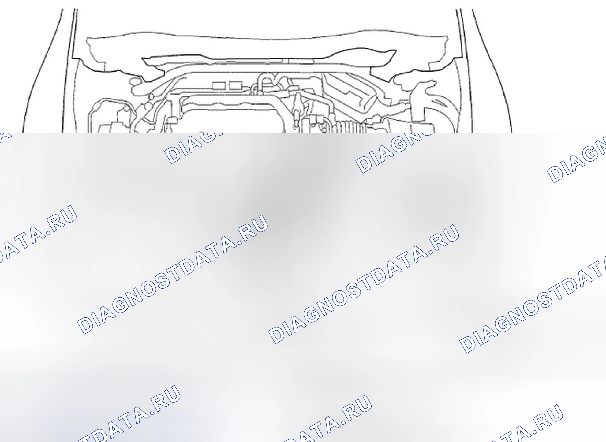 Рис. 1: Указатель расположения компонентов. Acura TSX II