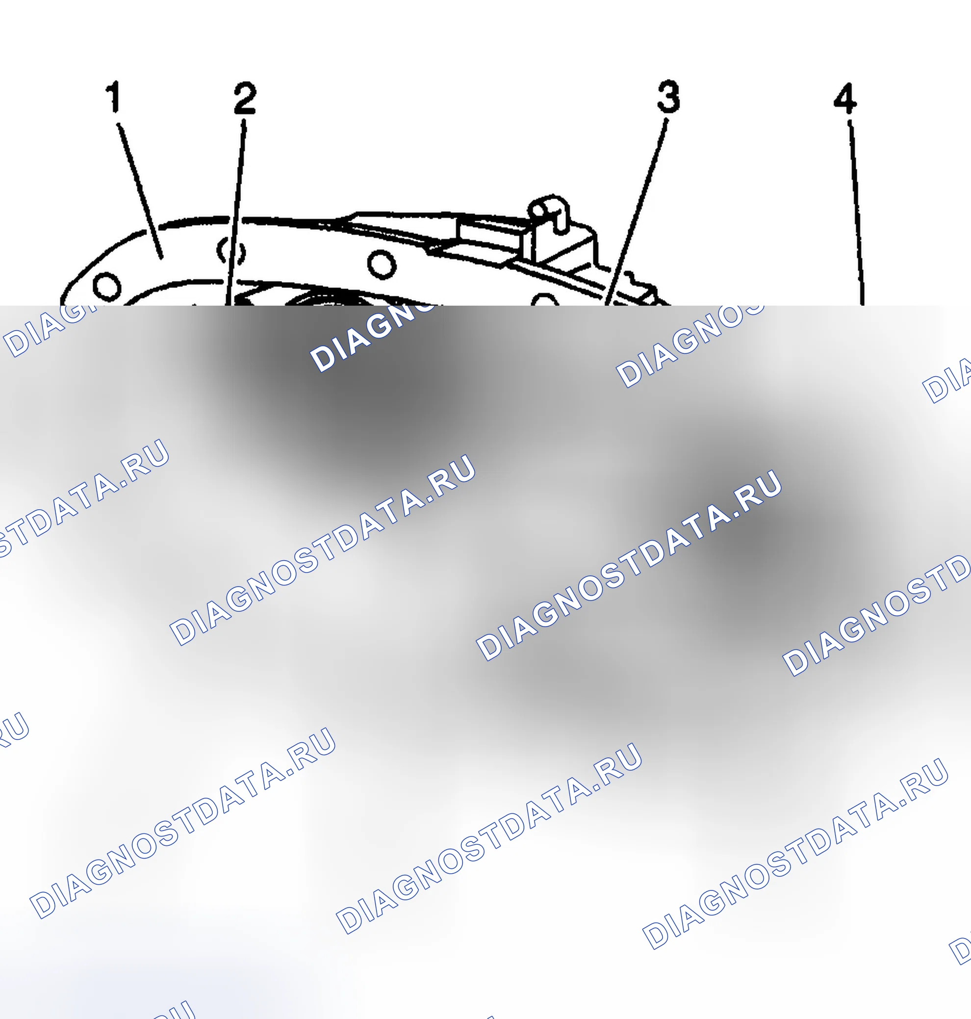Рис. 558: Задняя половина корпуса. Chevrolet TrailBlazer I