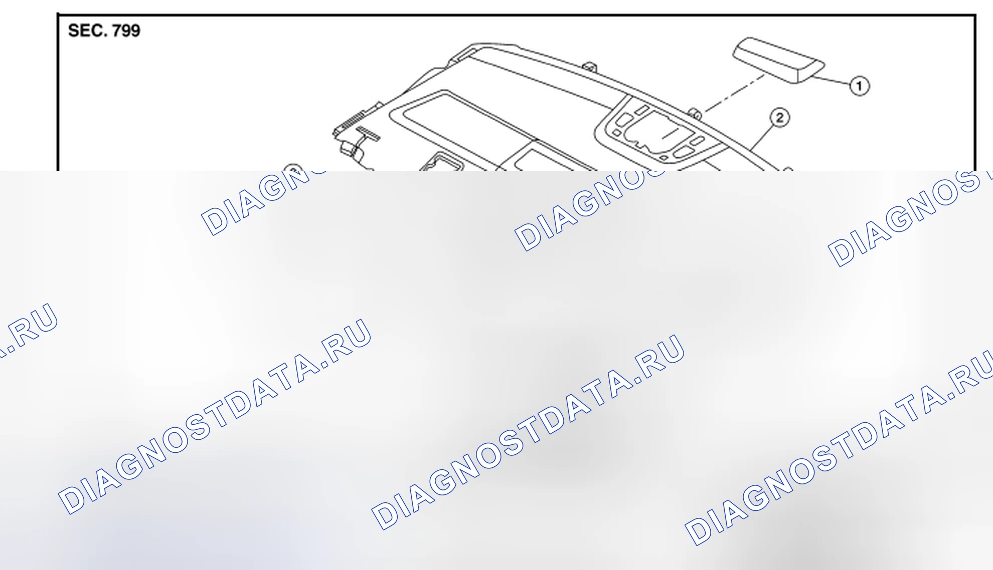 Рис. 23: Разнесенный вид. Nissan Altima L33