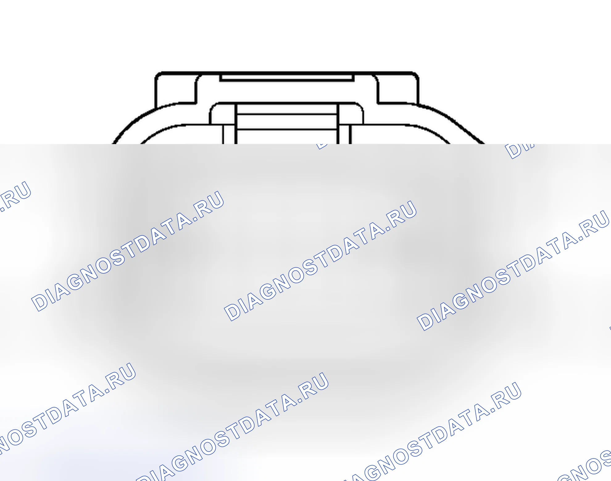Рис. 167: X303 Floor № 2 жгут к топливному баку (LAX). Kia Ceed ED рестайлинг