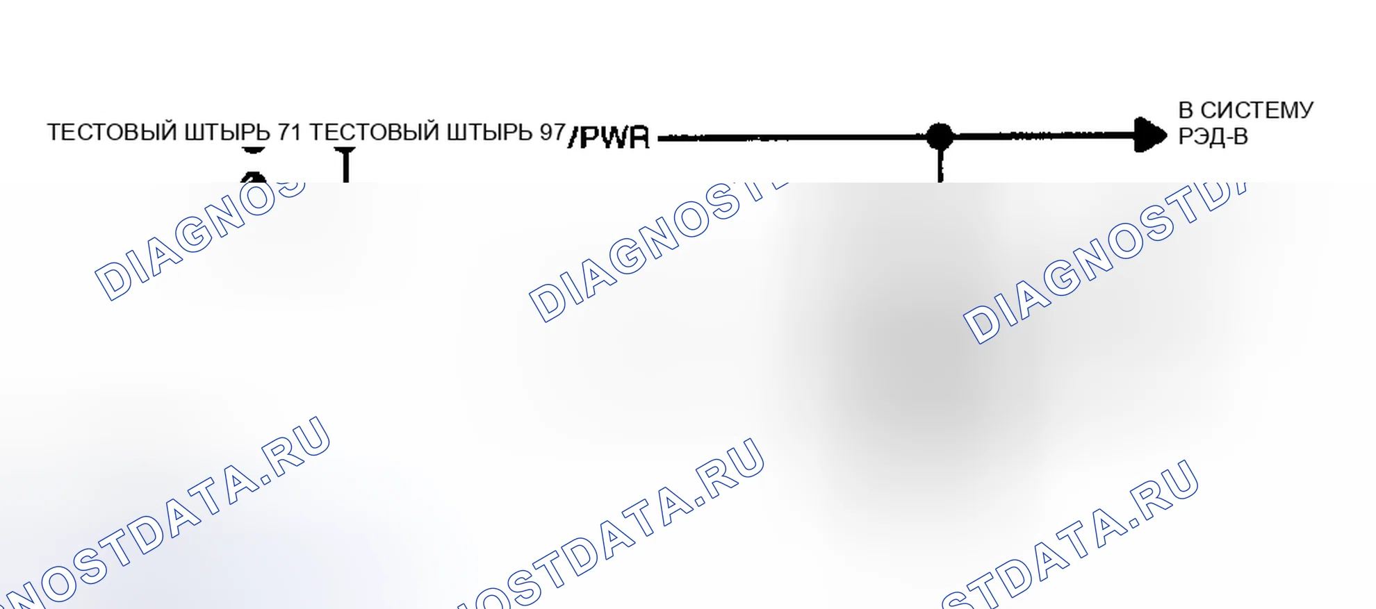 Рис. 11: ИСПЫТАНИЕ ЦЕПИ B - РЕЛЕ ПИТАНИЯ РЭД-V. Hyundai Porter III