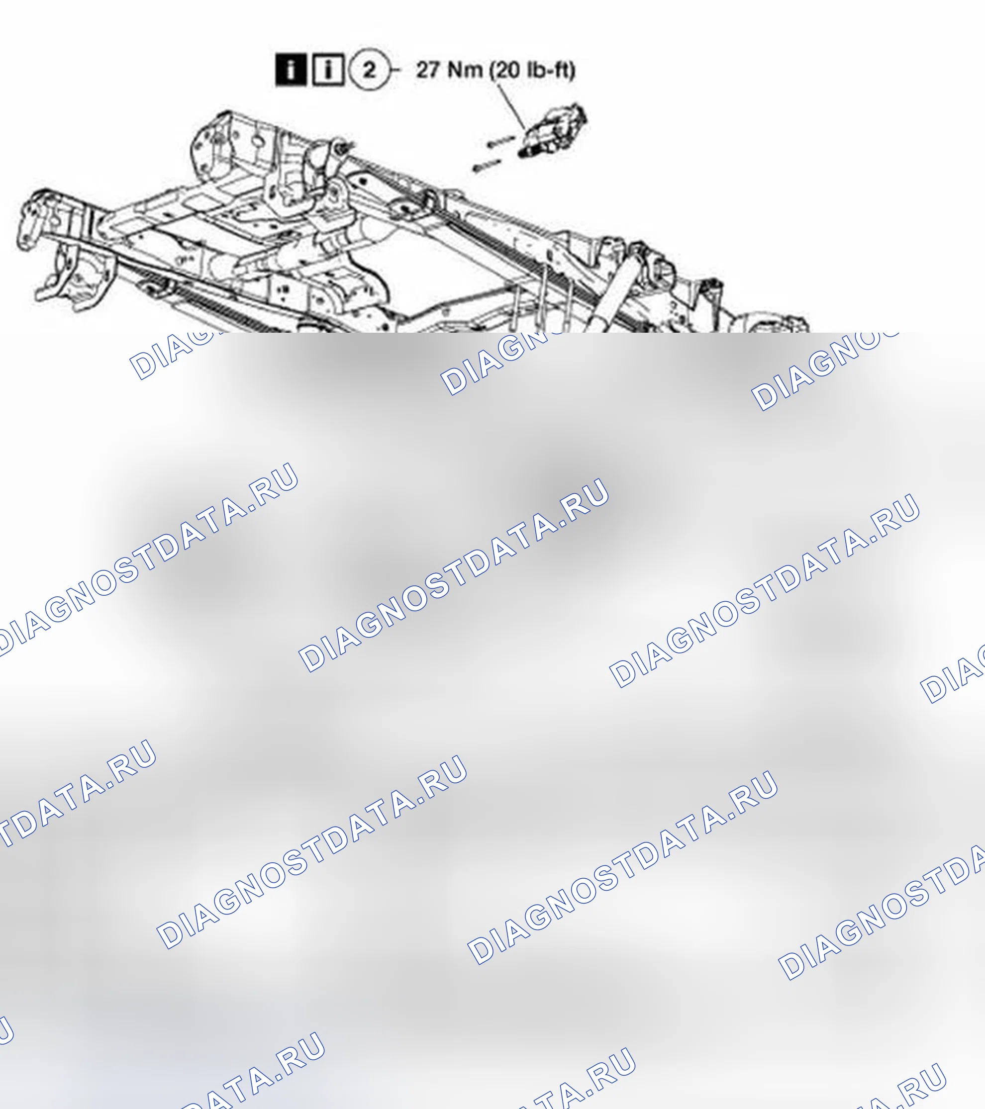 Рис. 1237: Задний мост в сборе. Ford Pickup F150 