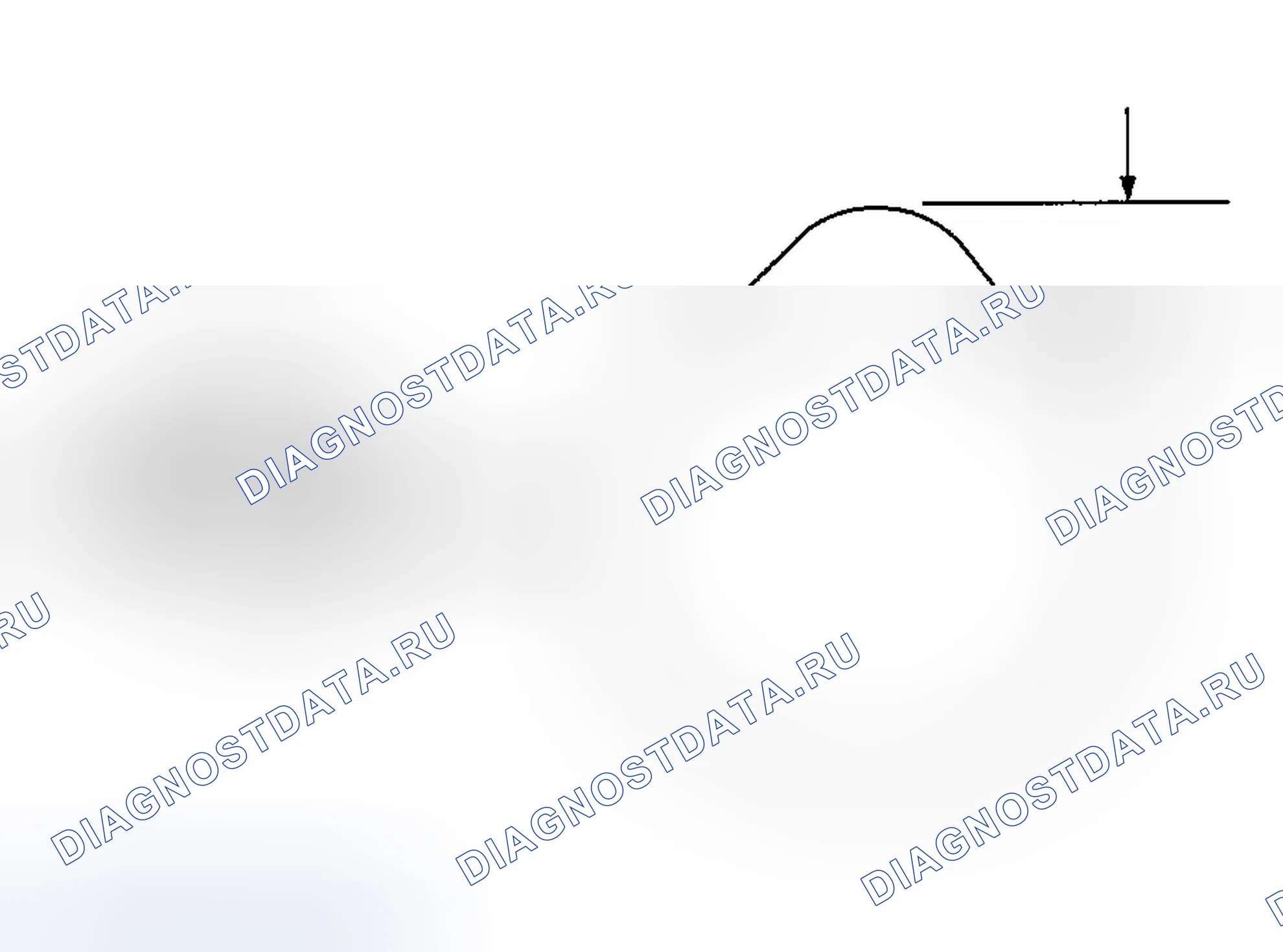 Рис. 21: Проверка подъема кулачка распределительного вала. Ford Explorer Sport Trac I