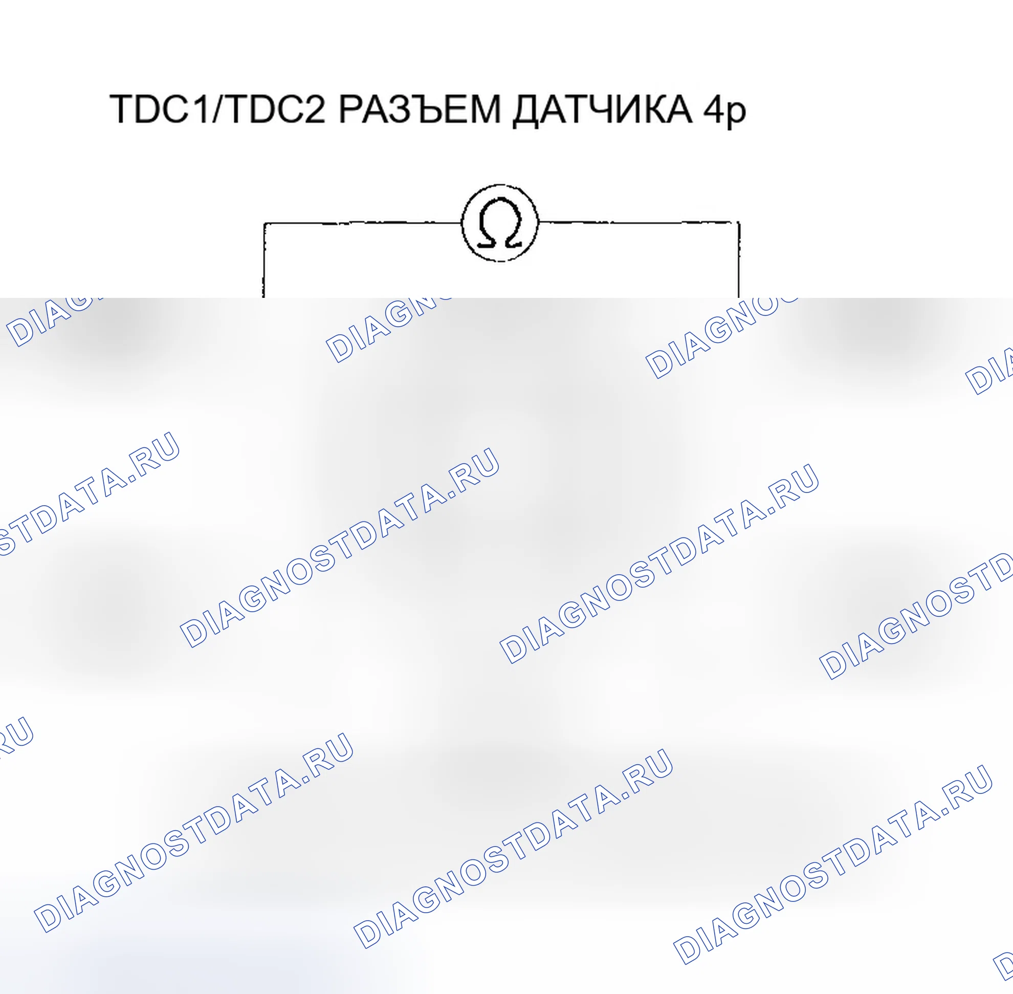 Рис. 307: расшифровка кода ошибки P1361 - ' 01 Модель: TDC Датчик 1 Прерывание цепи прерывание, расшифровка кода ошибки P1362 - ' 01 Модель: TDC Se. Honda Odyssey II