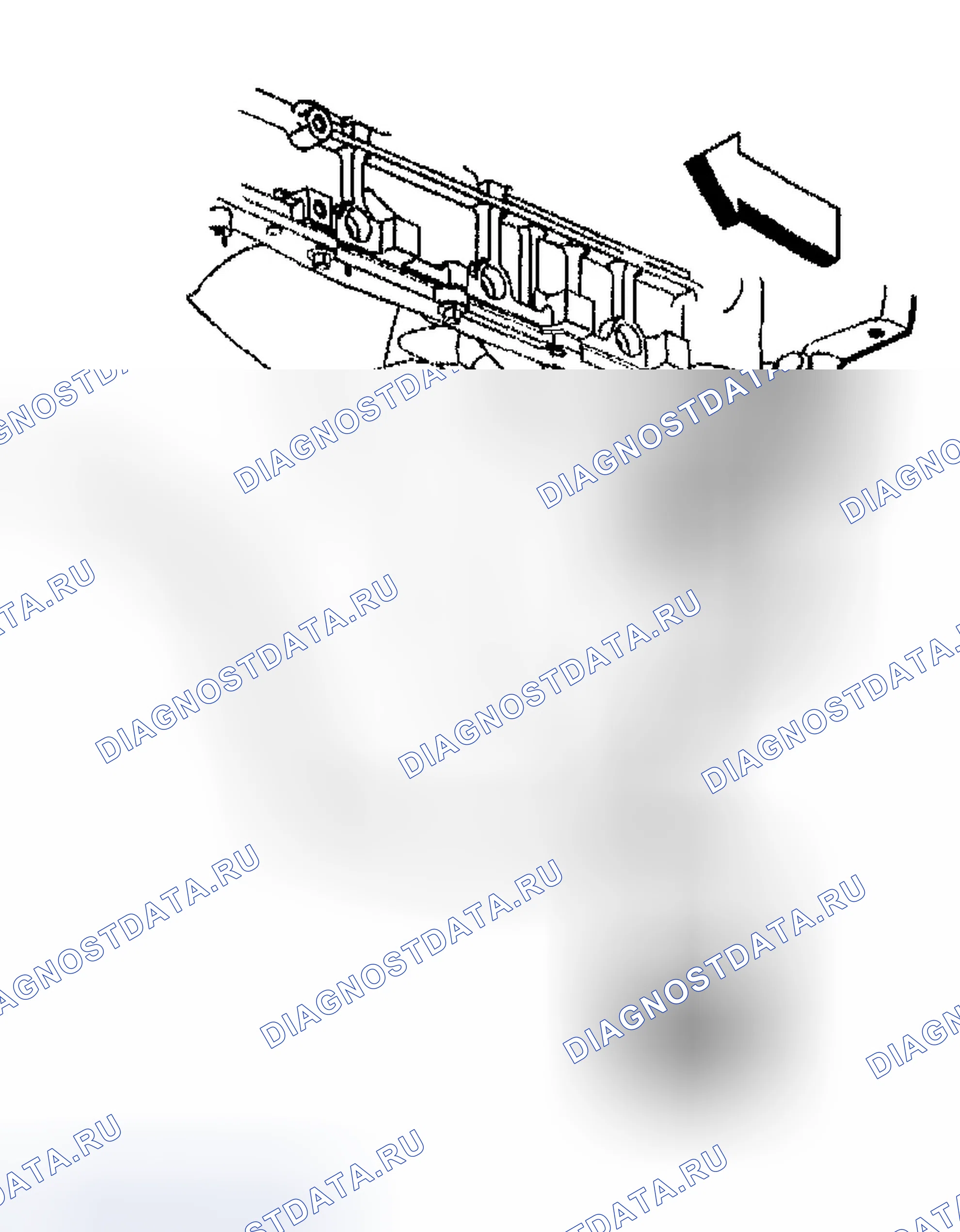 Рис. 1092: Процедура удаления. Chevrolet Silverado 1500 HD 