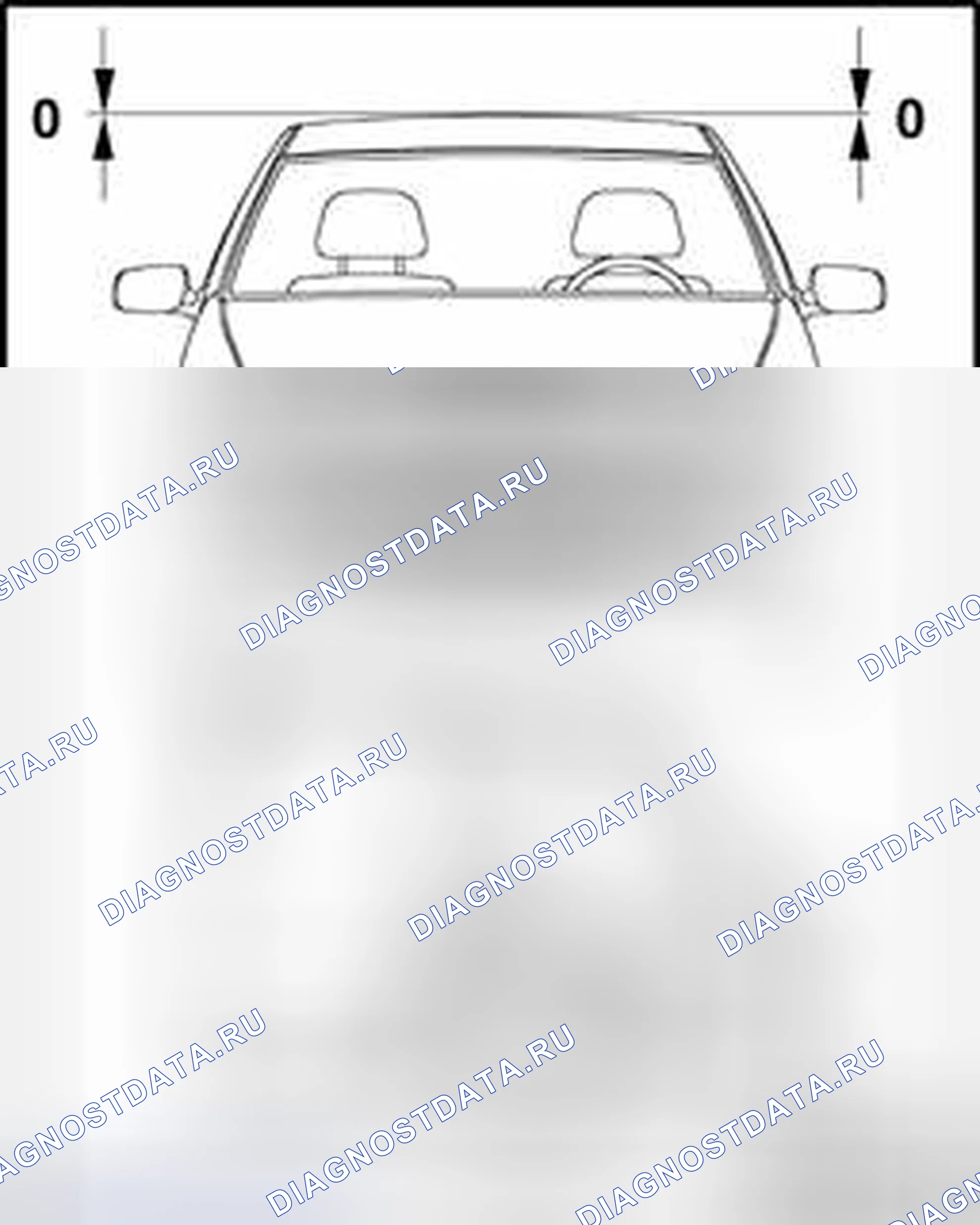 Рис. 288: Высота дифферента транспортного средства " Vehicle trim height ". Volkswagen Golf Mk4