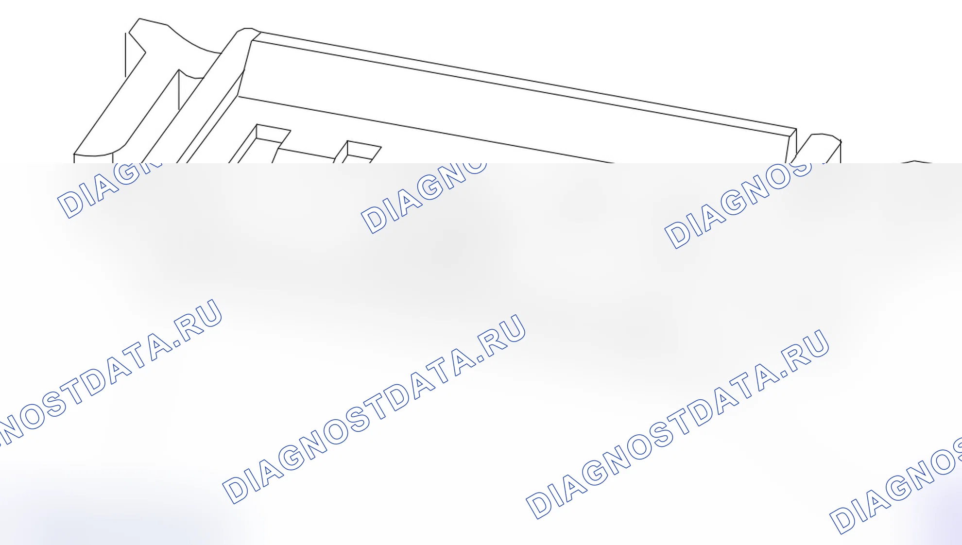 Распиновка разъёма K117. Opel Sintra I