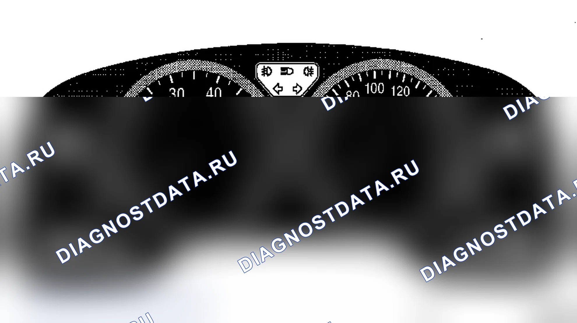 Контрольная лампа - ESP. Opel Astra G