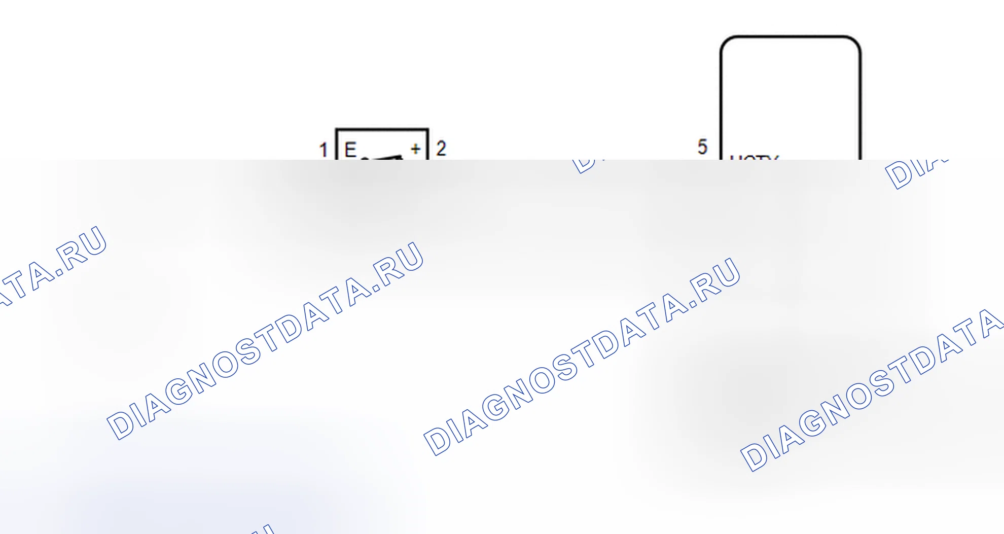 Рис. 97: электросхема. Toyota Corolla XI