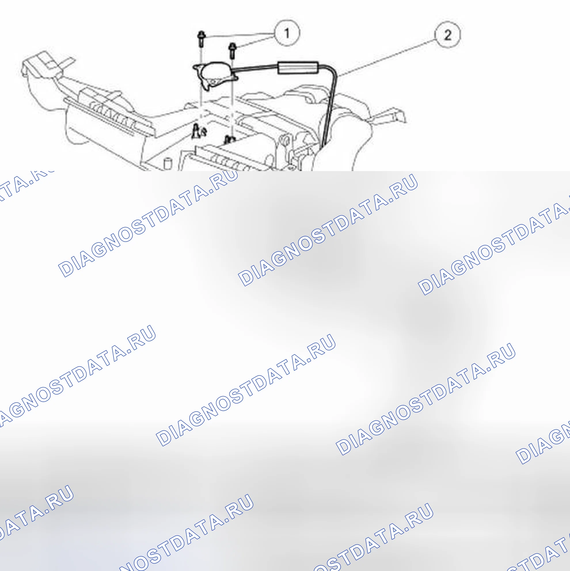 Рис. 91: Антенна глобальной системы позиционирования (GPS). Hyundai ix25 II