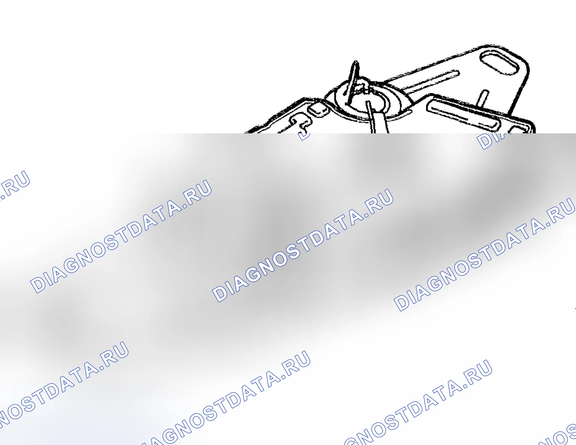 Рис. 676: Переключатель диапазона передачи. Chevrolet Suburban K2500 GMT800