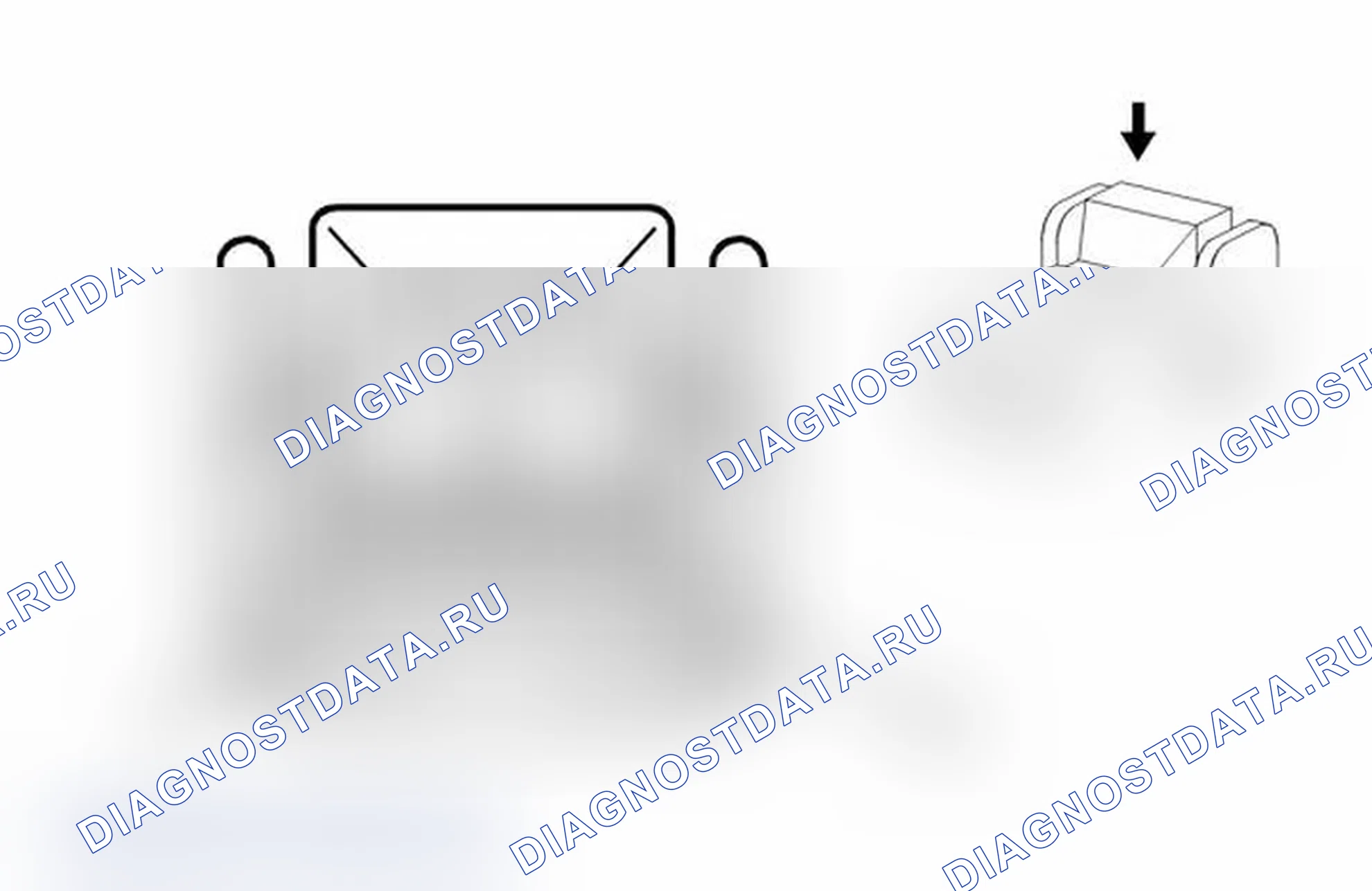 Рис. 395: Приемник замка двери с дистанционным управлением (Rcdlr). Chevrolet Traverse I