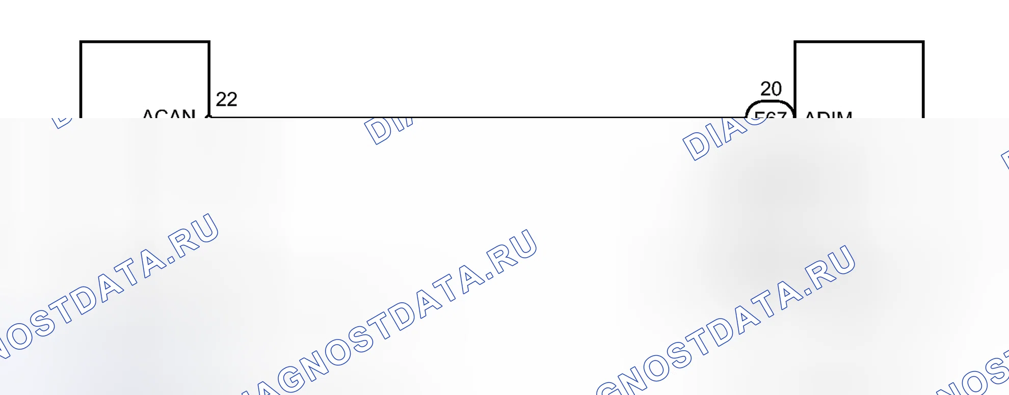 Рис. 242: электросхема. Honda Accord V