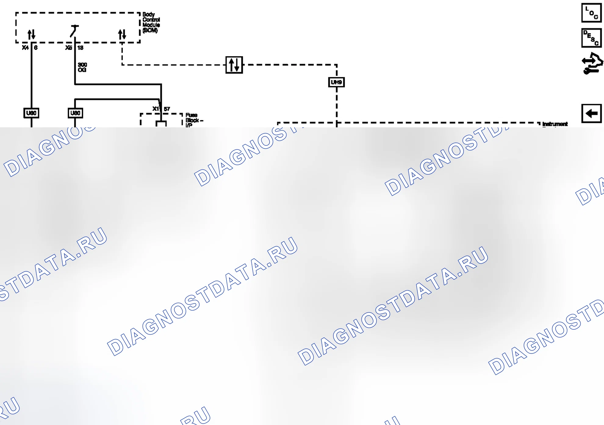 Рис. 3: UH9 и U80. Buick Enclave I