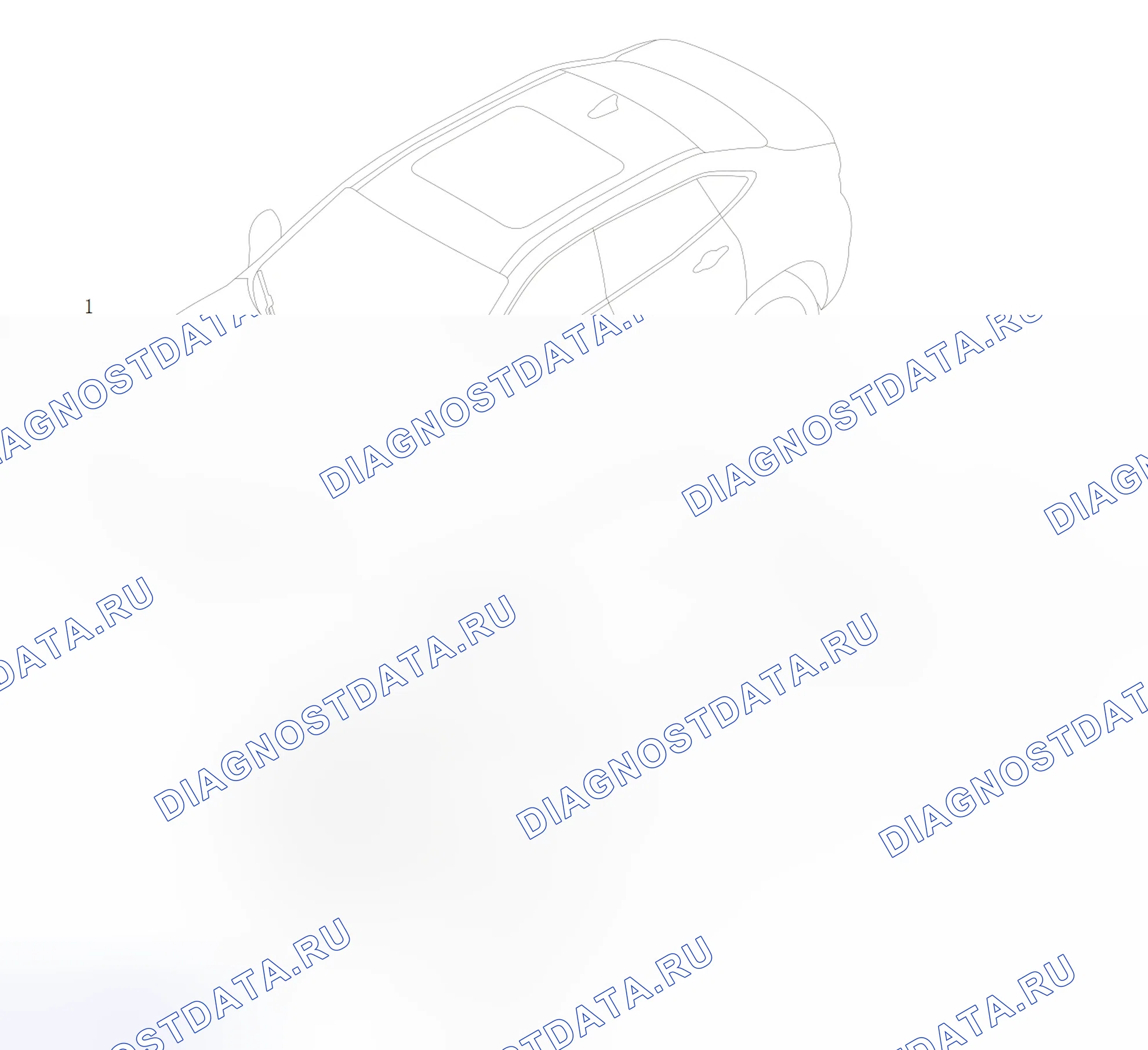 Схема расположения системы освещения — Wey Vv7-Gt-Limited. Wey VV7 GT Limited I