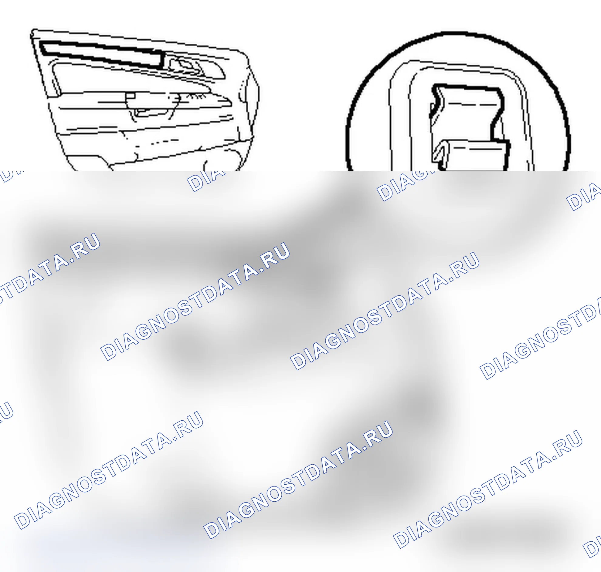 Замена рамки внутренней обшивки двери. Opel Zafira B