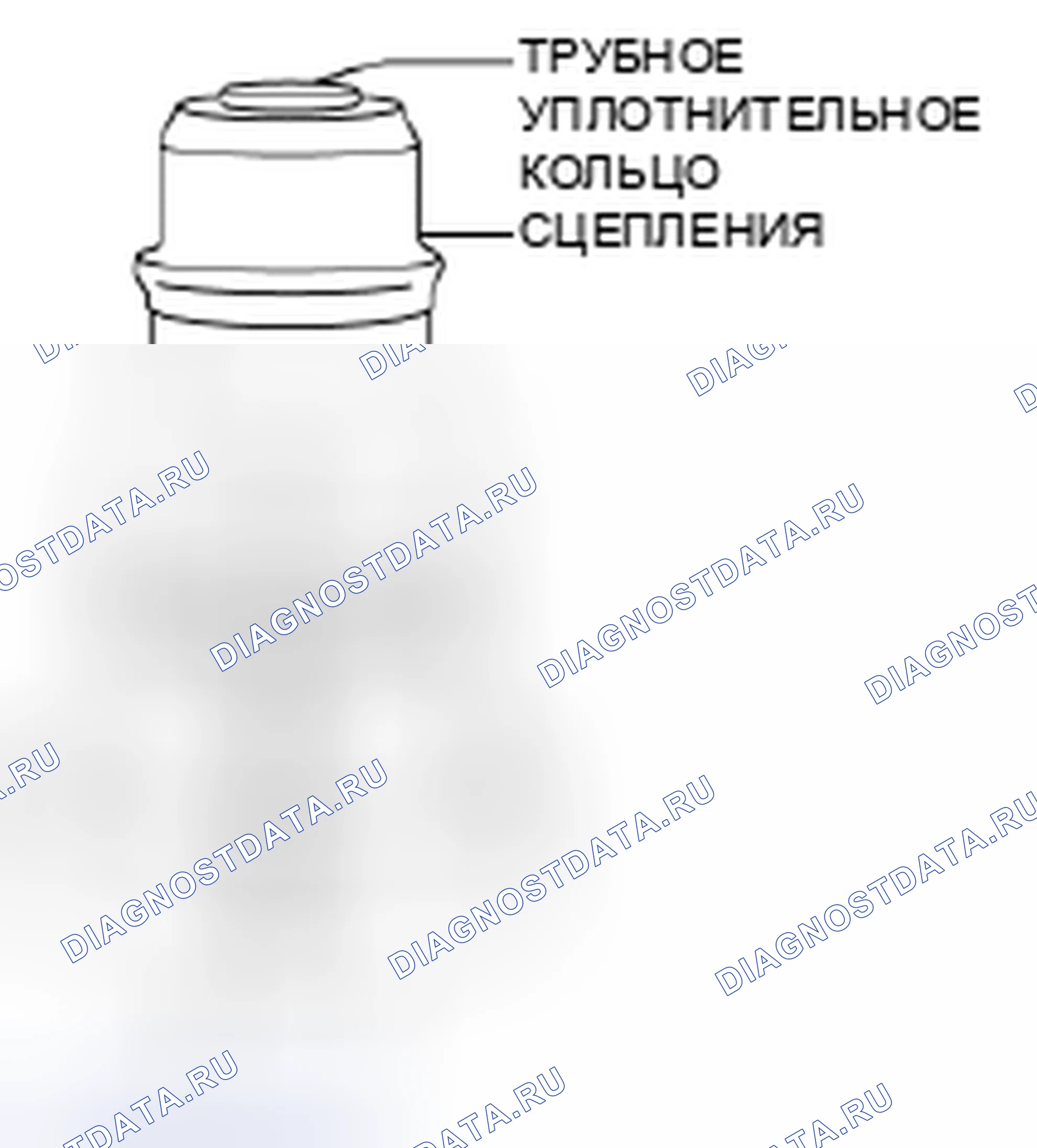 Рис. 141: Примечание по установке трубы сцепления и запасного шланга сцепления. Mazda 3 BL рестайлинг