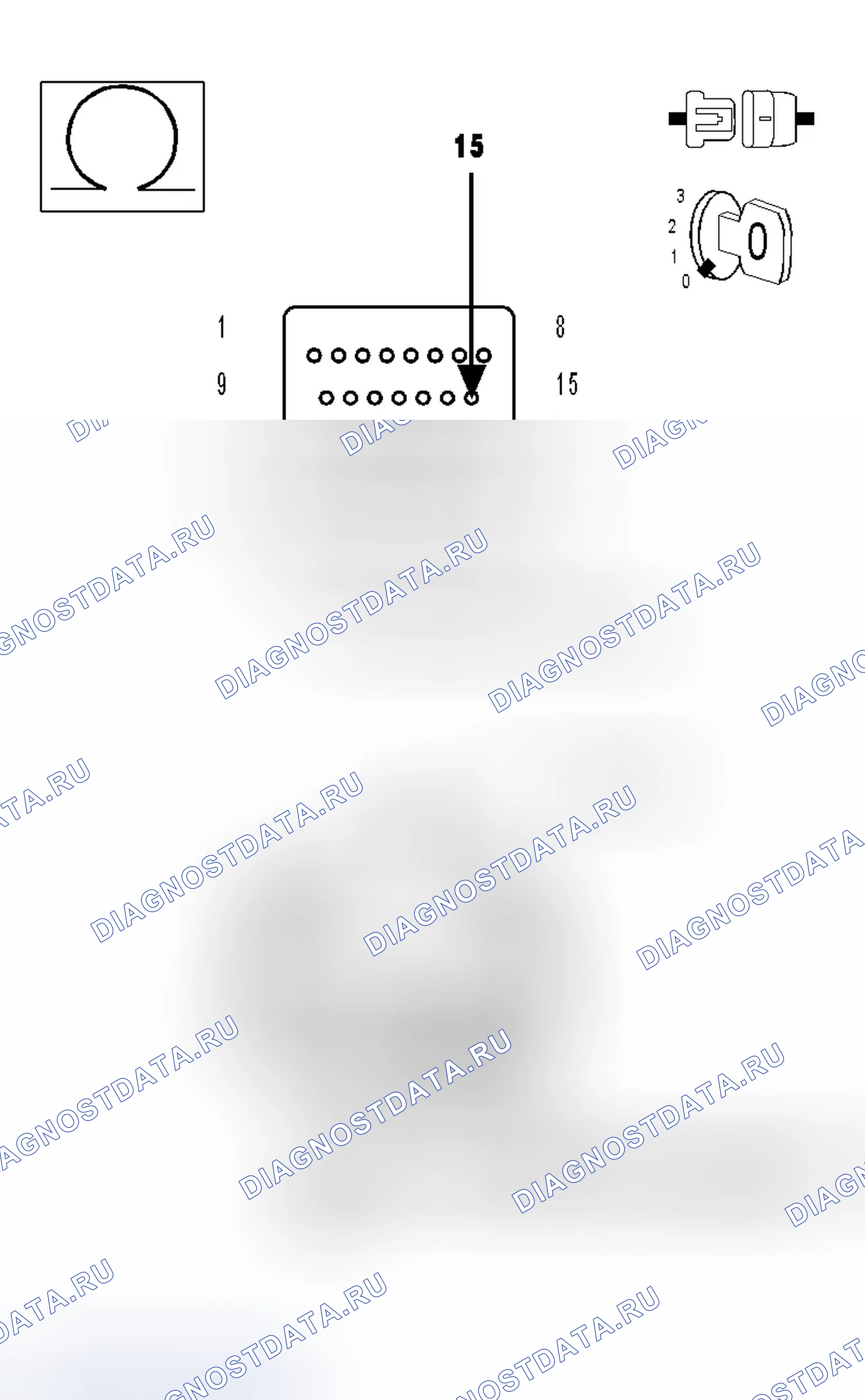 Рис. 69: Диагностический тест. Dodge Magnum I