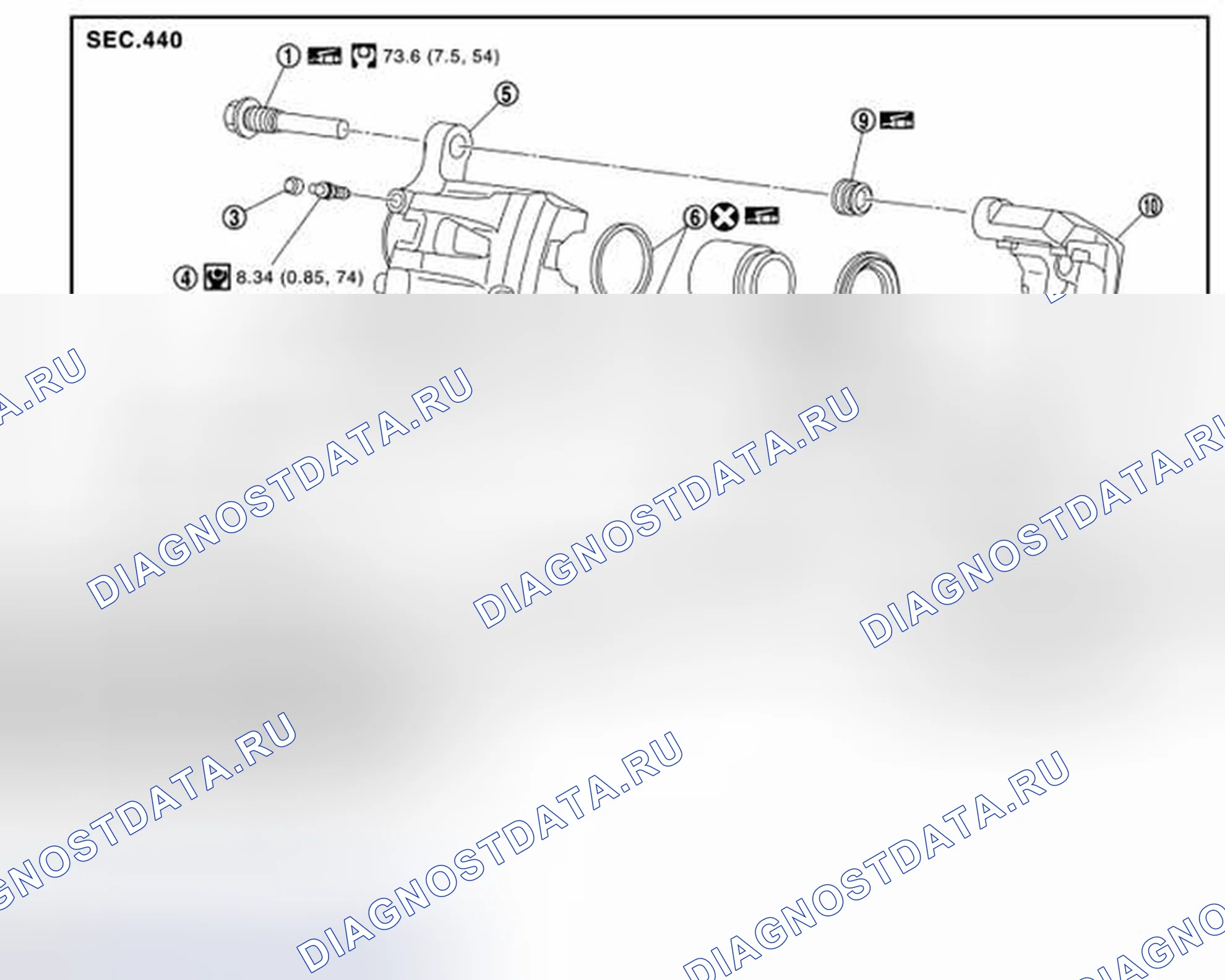 Рис. 18: РАЗБОРКА. Nissan Quest IV