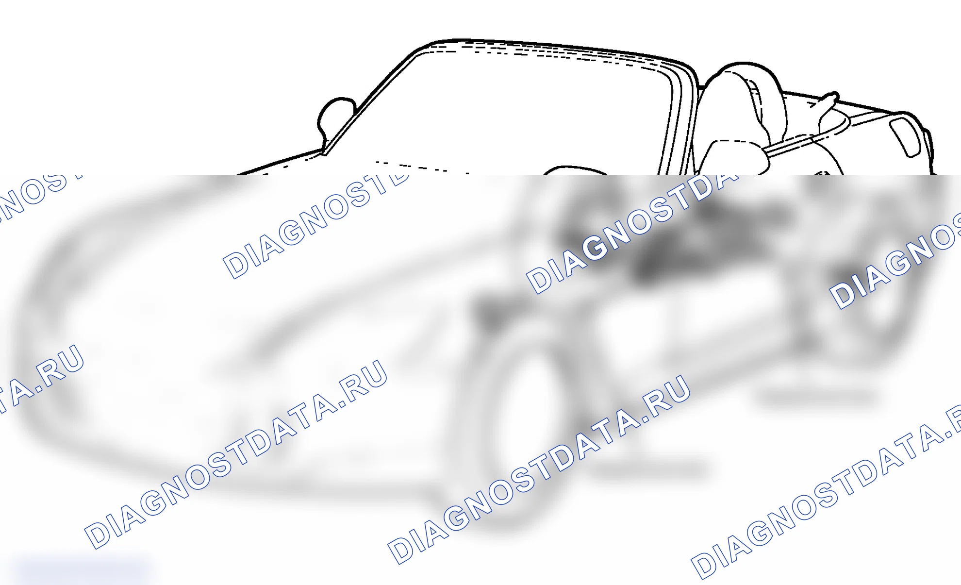 Рис. 2: Индекс расположения компонентов. Honda S2000 AP2 рестайлинг