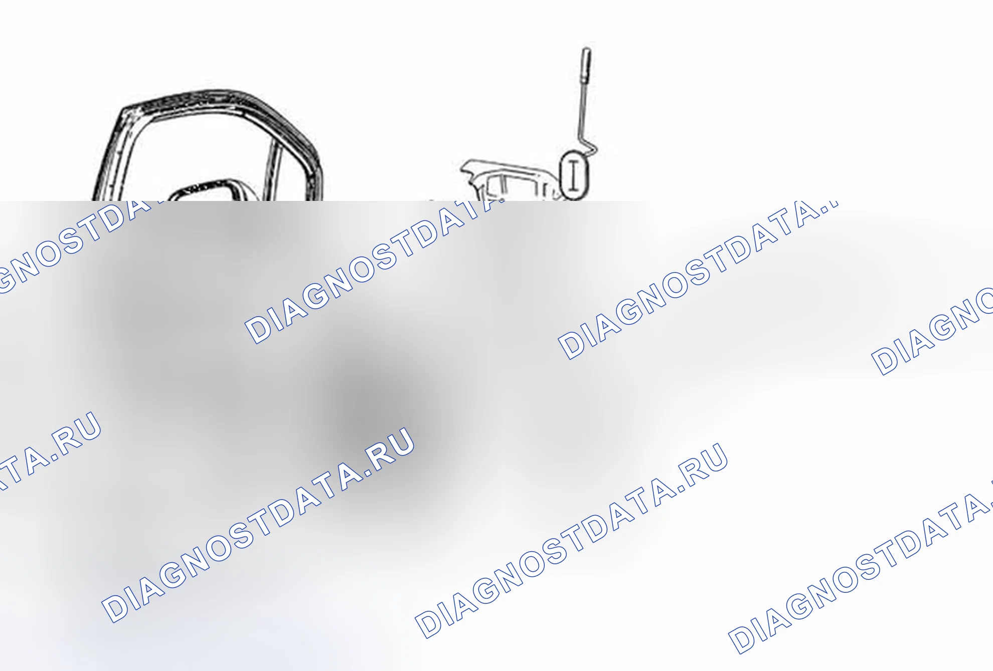 Рис. 35: Замена защелки передней двери. Buick Encore I