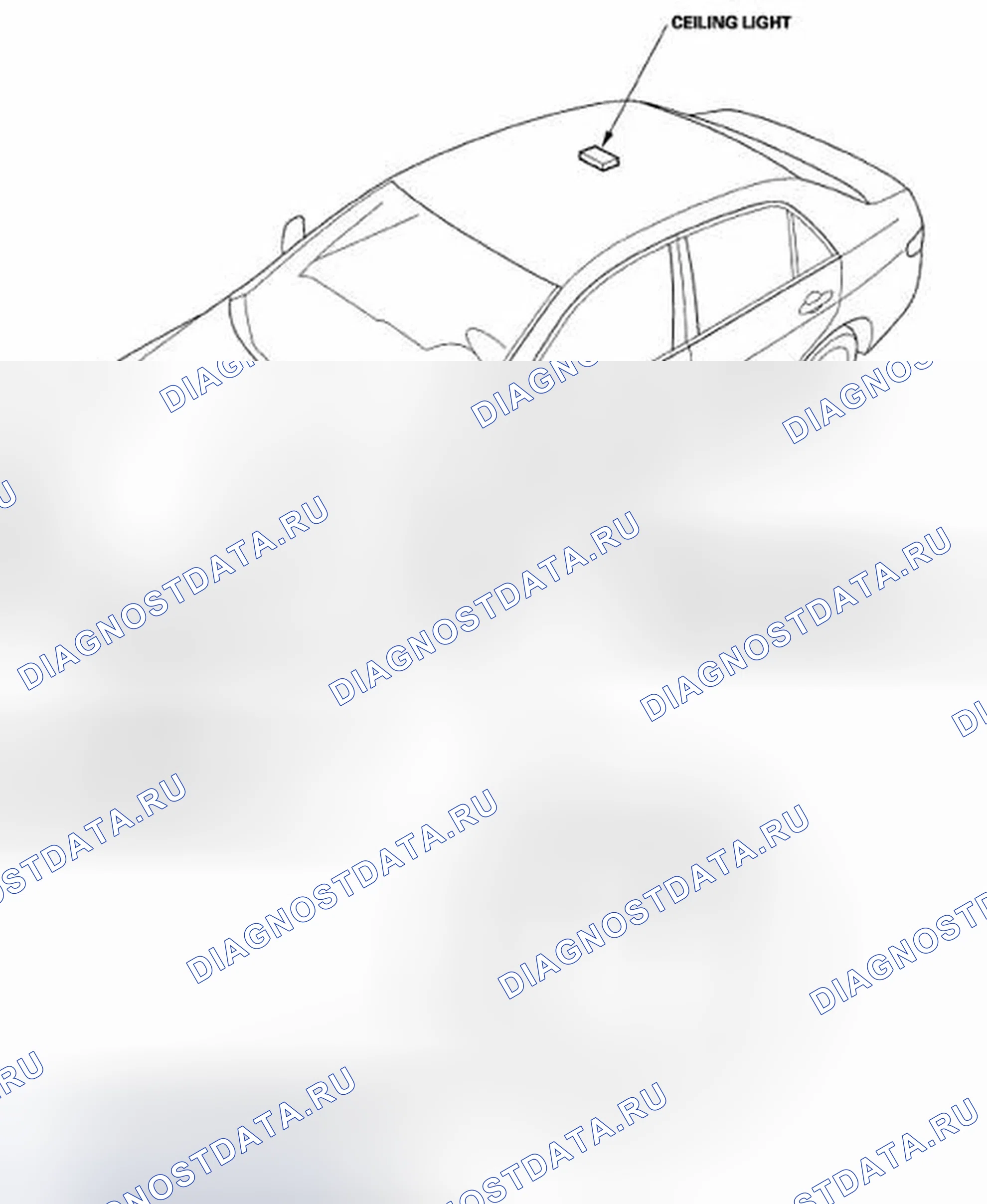 Рис. 25: Указатель расположения компонентов. Honda Accord VII рестайлинг