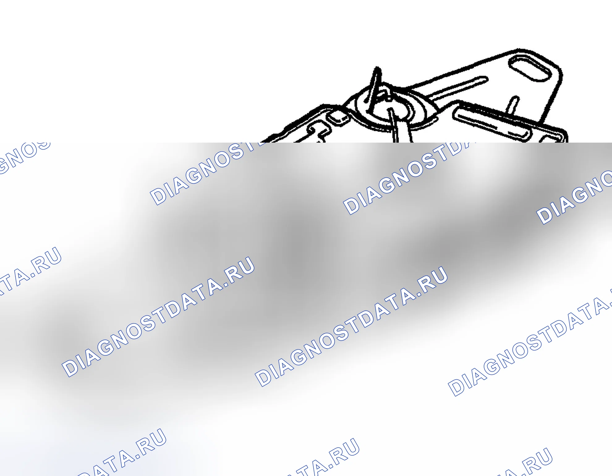 Рис. 1300: Переключатель диапазонов передачи. Chevrolet Silverado 1500 HD 