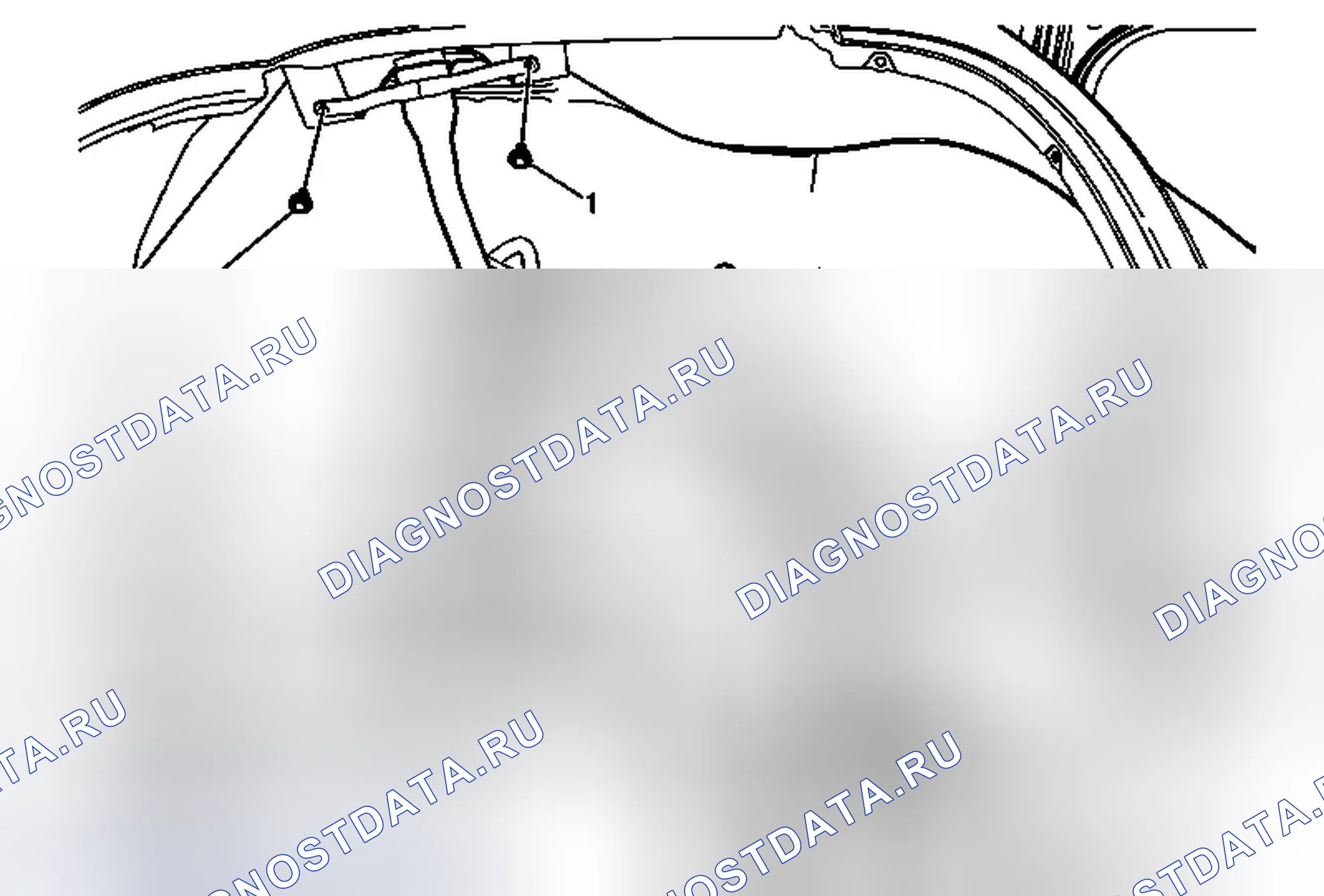 Рис. 29: Замена наливной трубы топливного бака. Chevrolet Captiva I рестайлинг