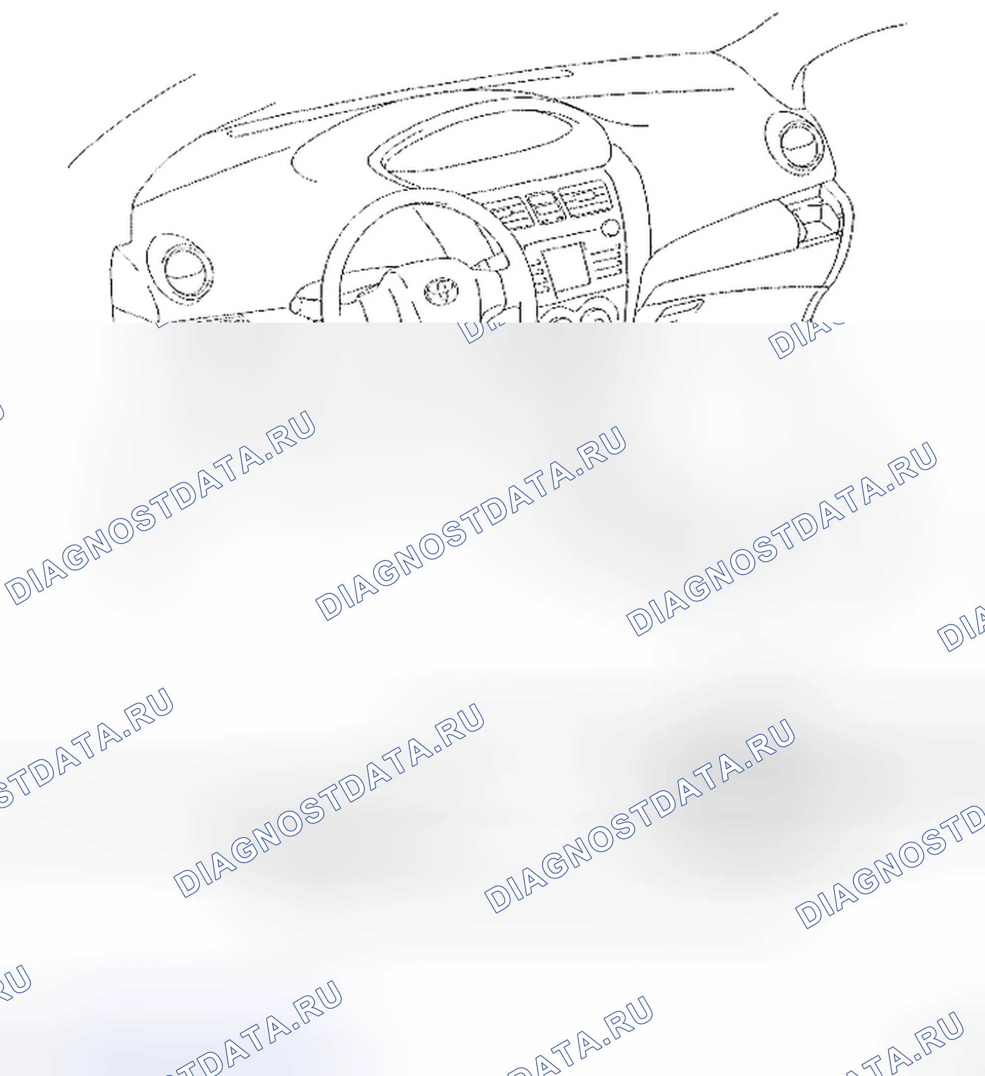 Рис. 46: КОМПОНЕНТЫ. Toyota Yaris II