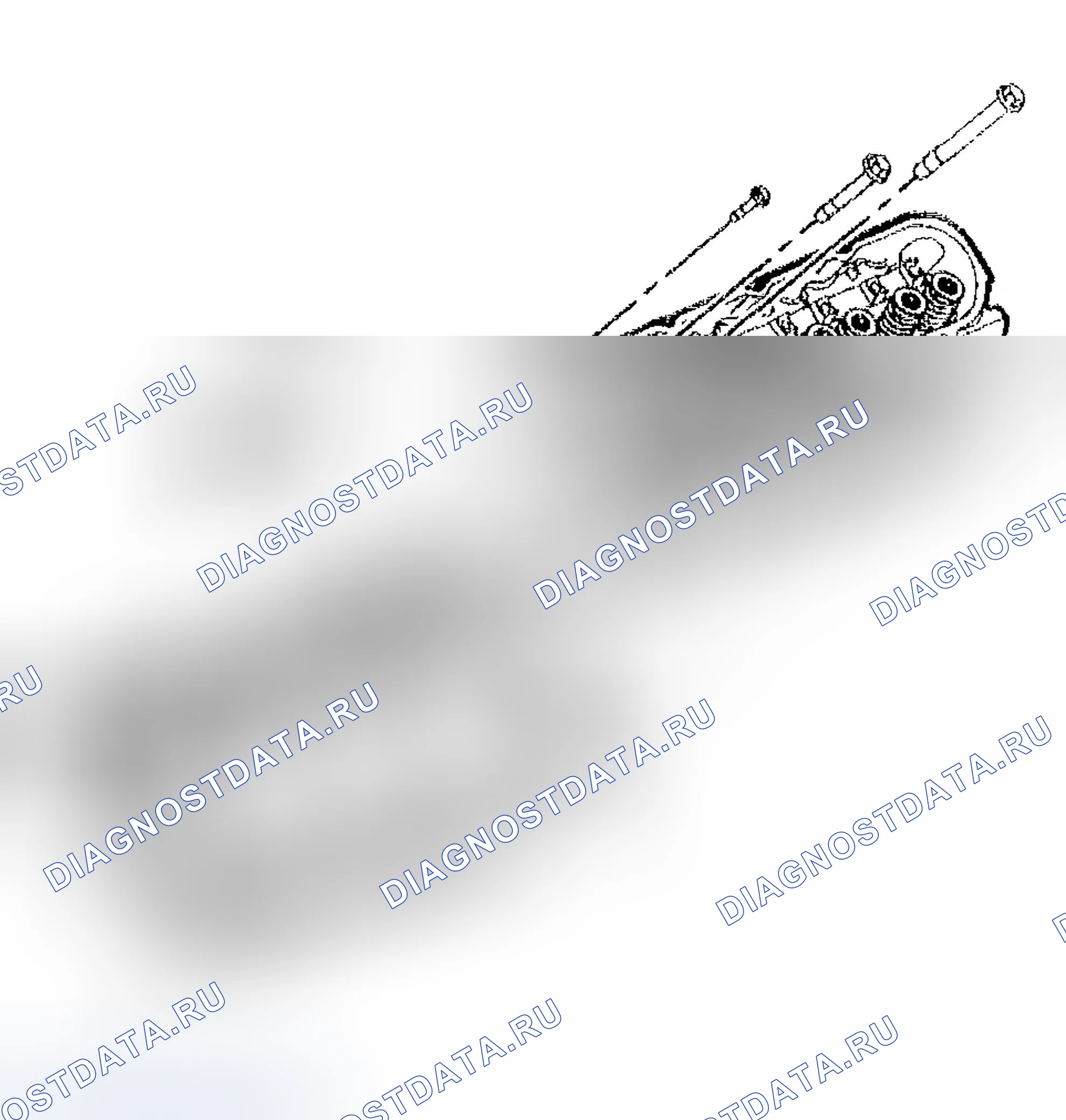 Рис. 1221: Снятие головки цилиндров - слева. Chevrolet Silverado 1500 HD 