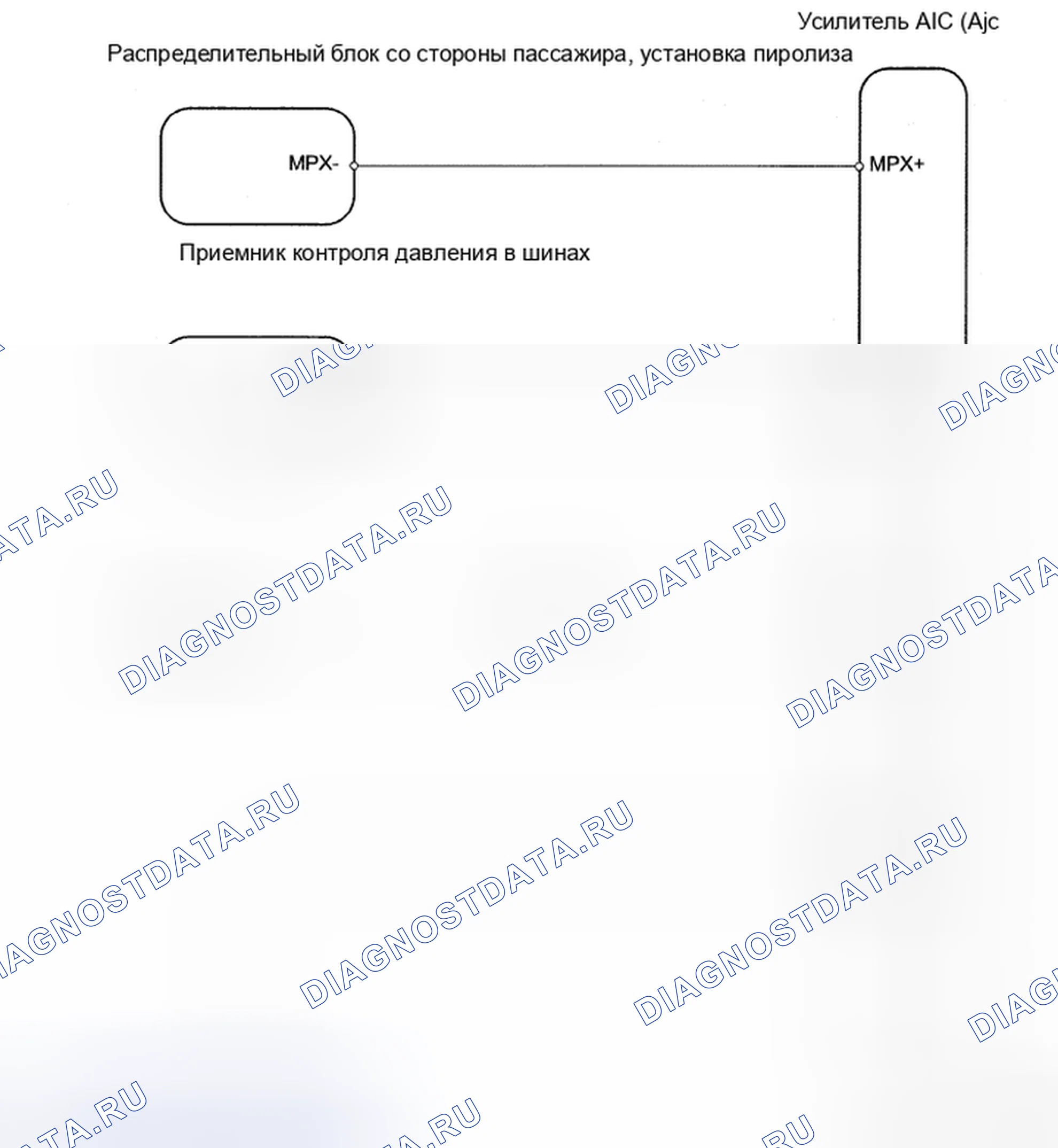 Рис. 35: электросхема. Honda CR-V VI