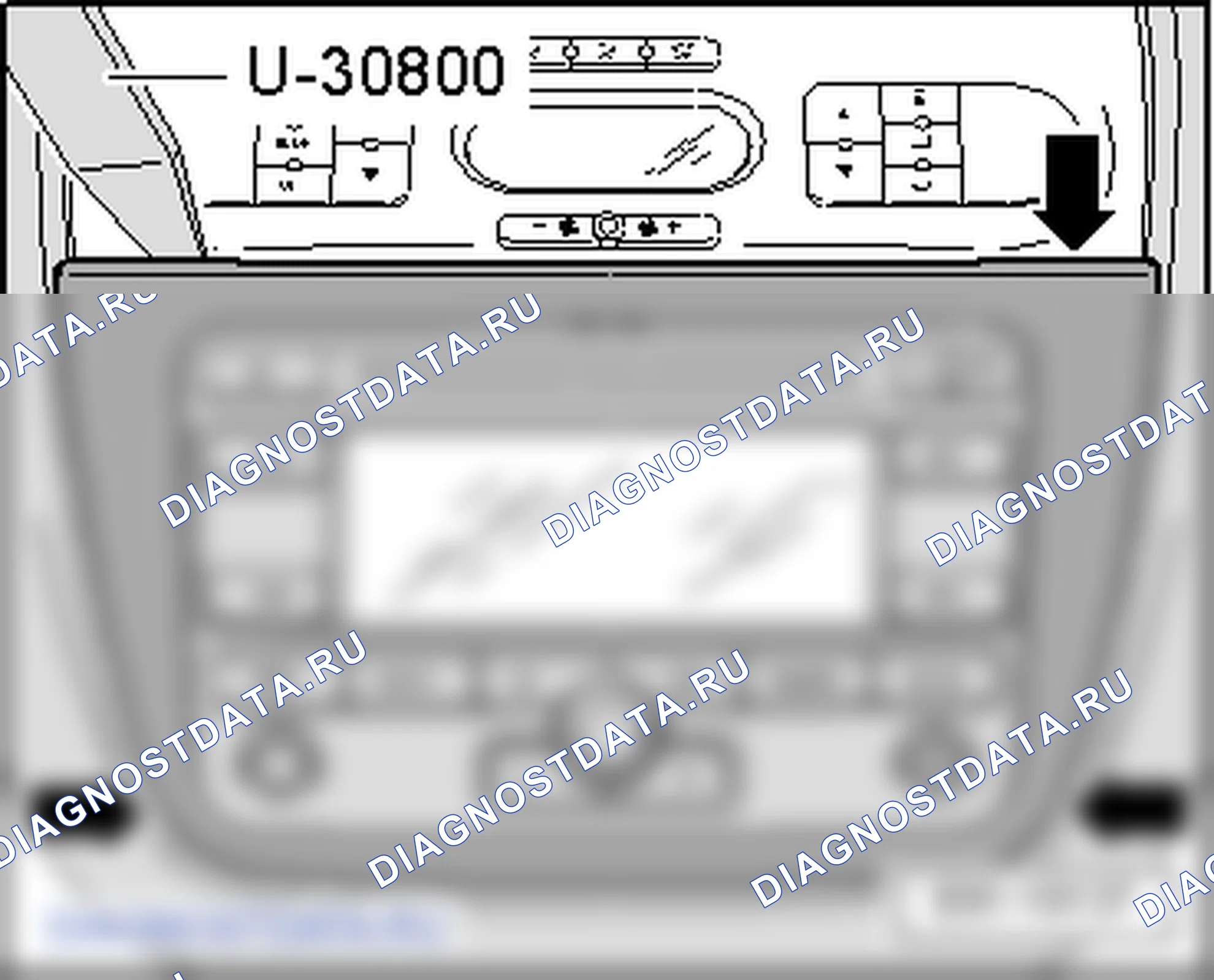 Радионавигационная система „300 MP3“. SEAT Altea I